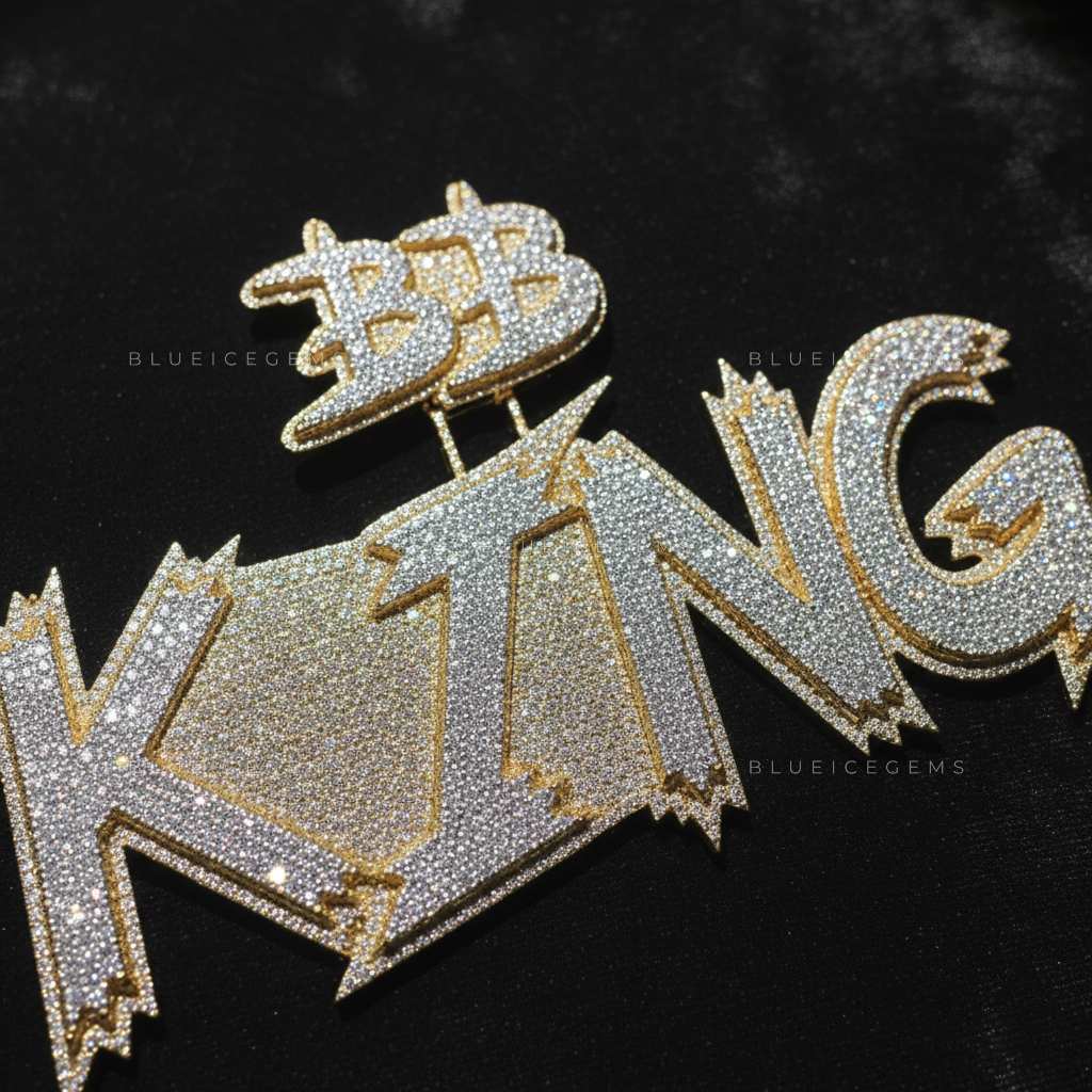 The "KING" Bolt Sovereign: Jagged Lightning Script & "BB" Monogram Bail