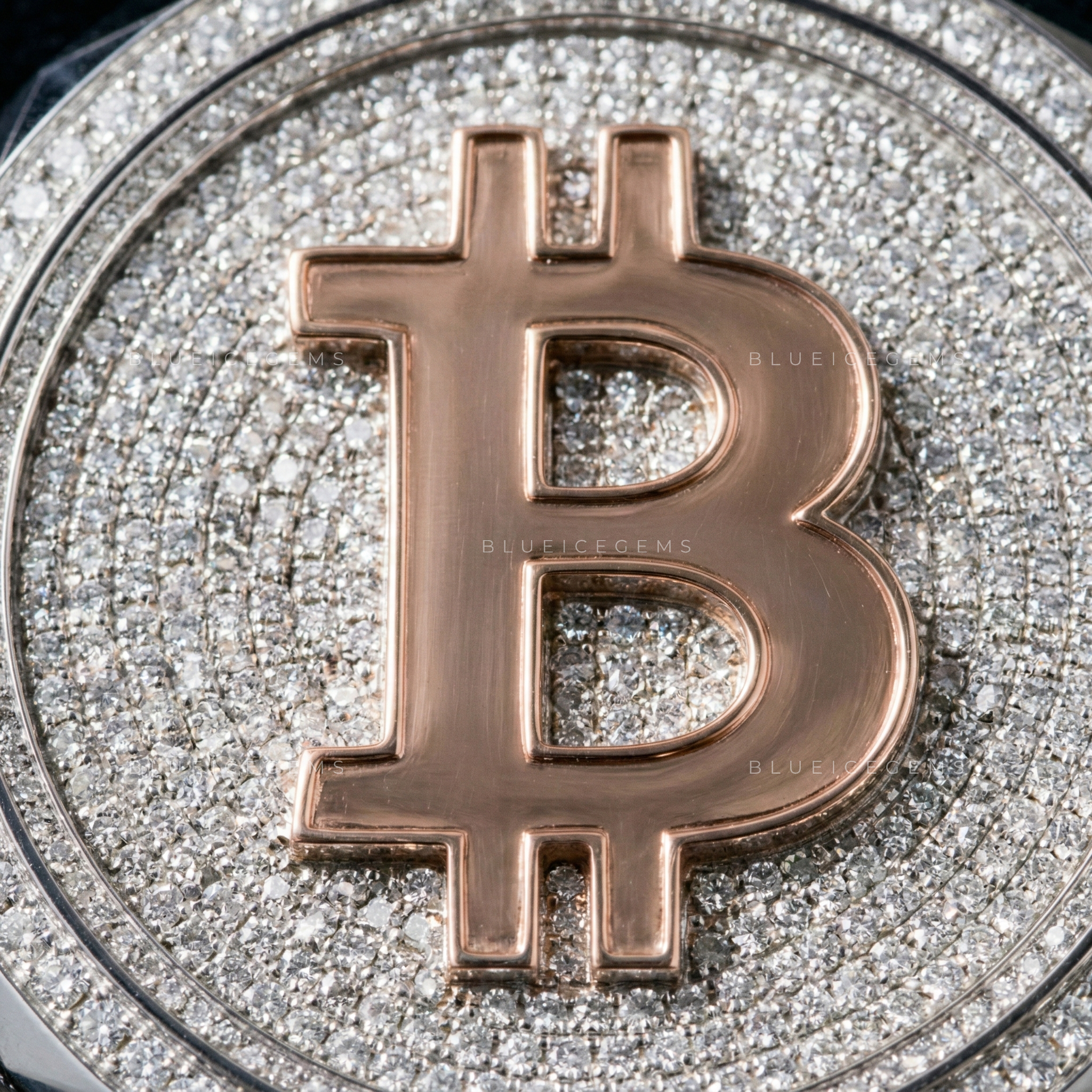 The "Digital Gold" Bitcoin Medallion: Geometric Shield & Two-Tone Industrial Sovereign