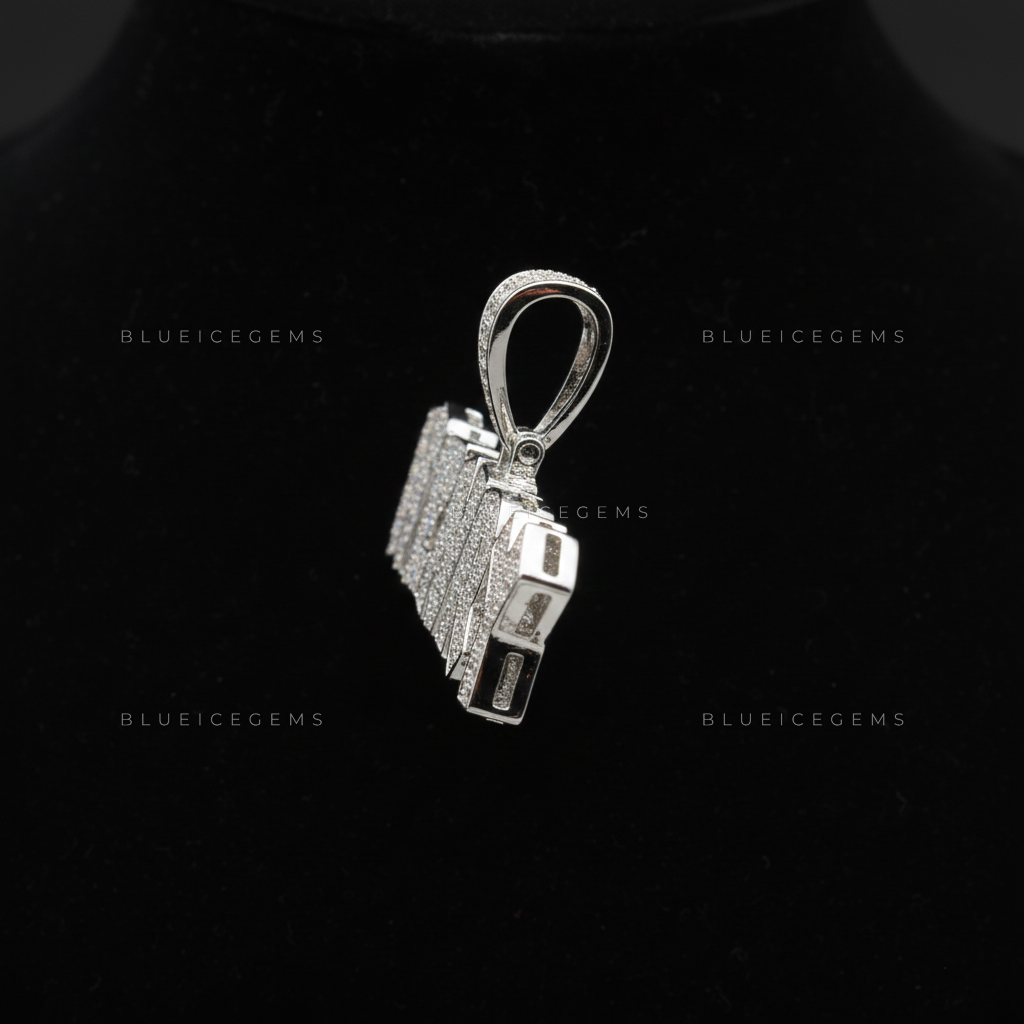 "HENRY" Custom Block Name Pendant