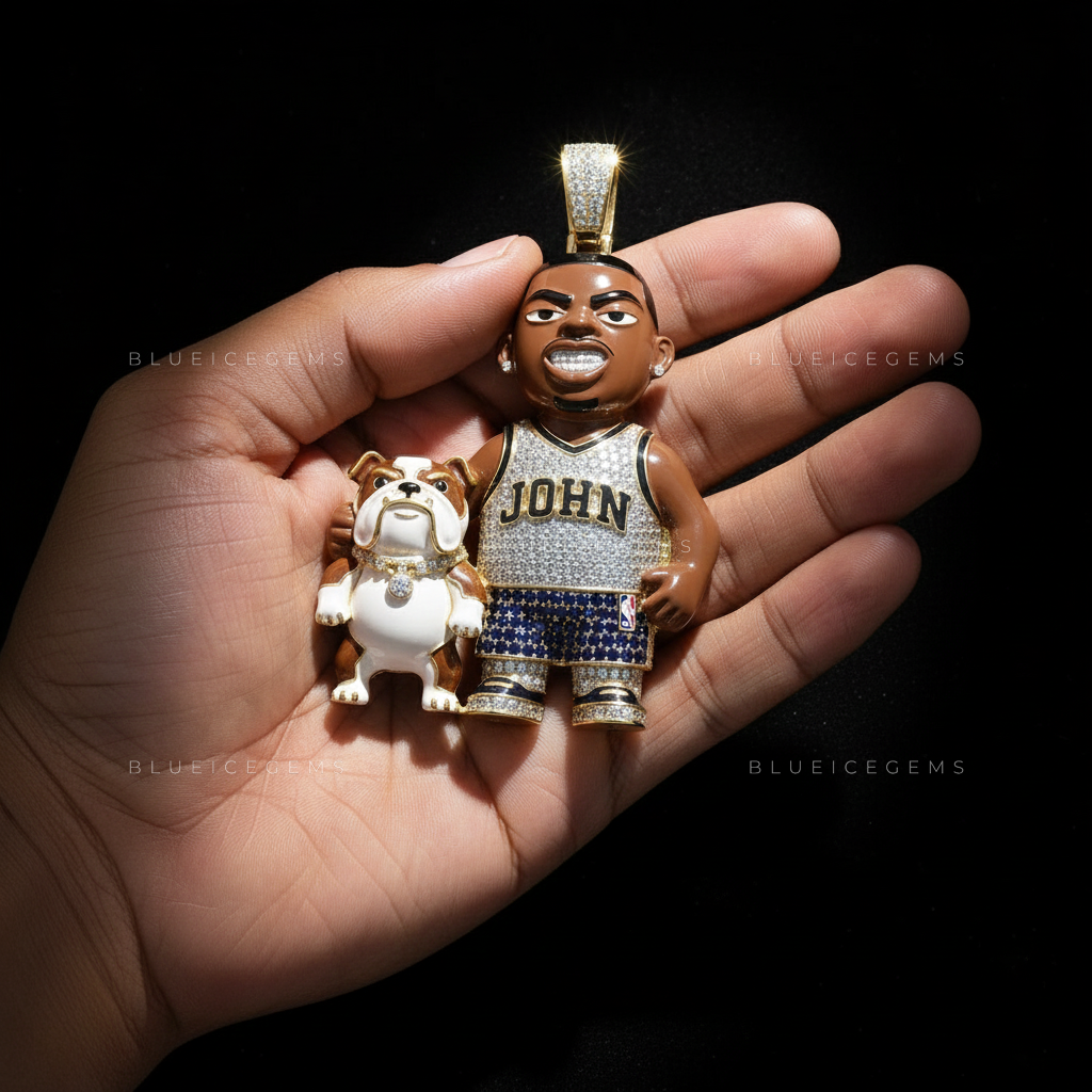 The "JOHN" Vanguard: Diamond Jersey & Enameled Bulldog Sovereign