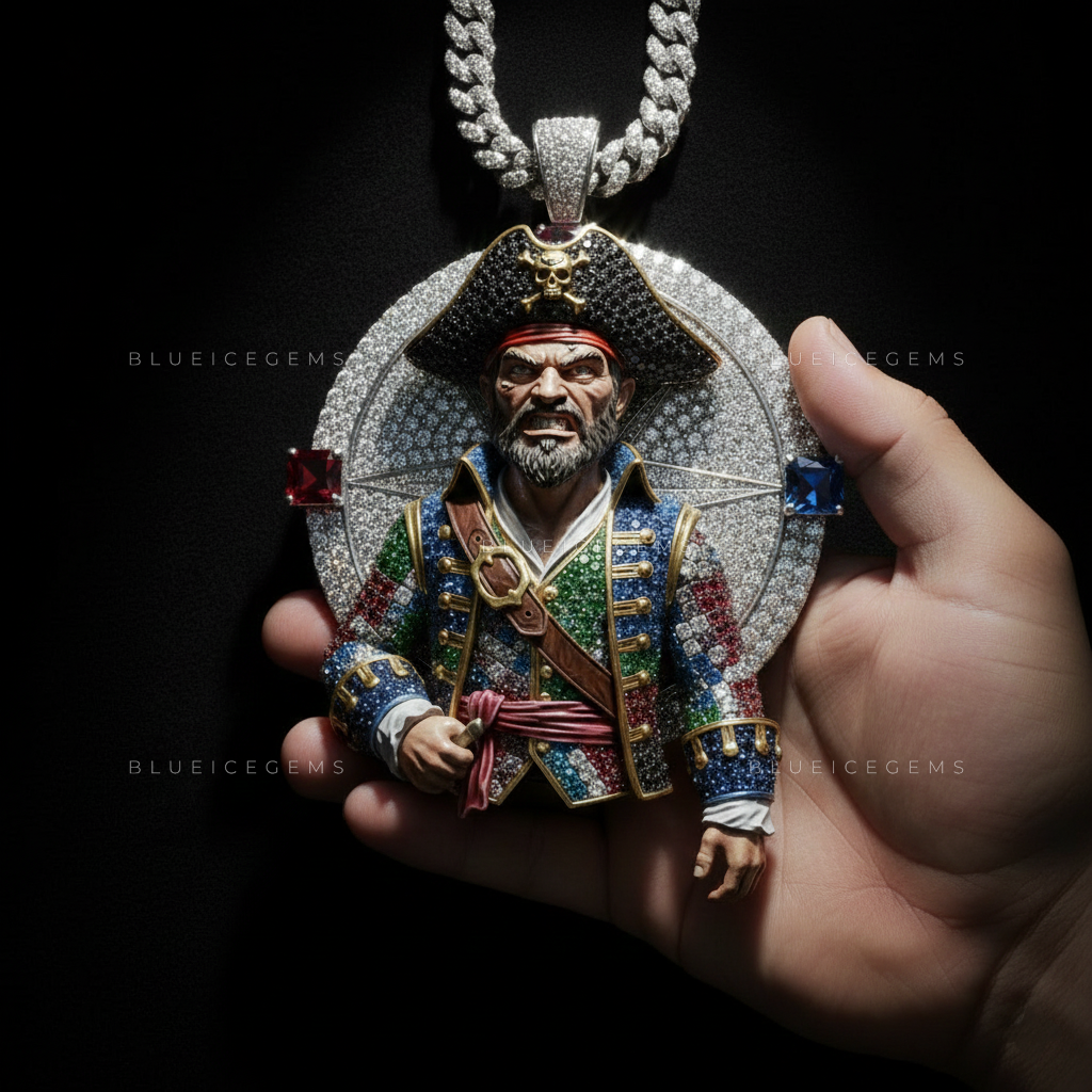 The High-Seas Sovereign: Multi-Gem Captain & Diamond Compass Shield