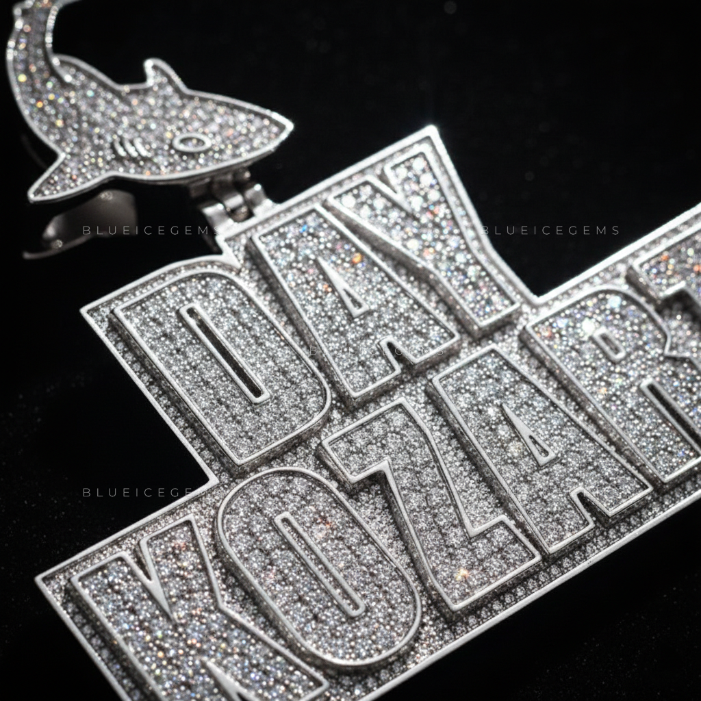 The "DAY KOZART" Predator: Shark-Top Architectural Block Pendant