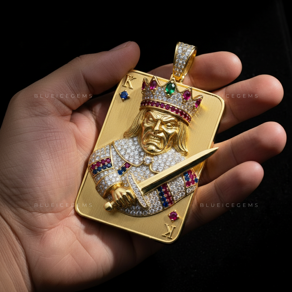 The King of Diamonds: Royal Sovereign Deck & Gemstone Imperial Crest