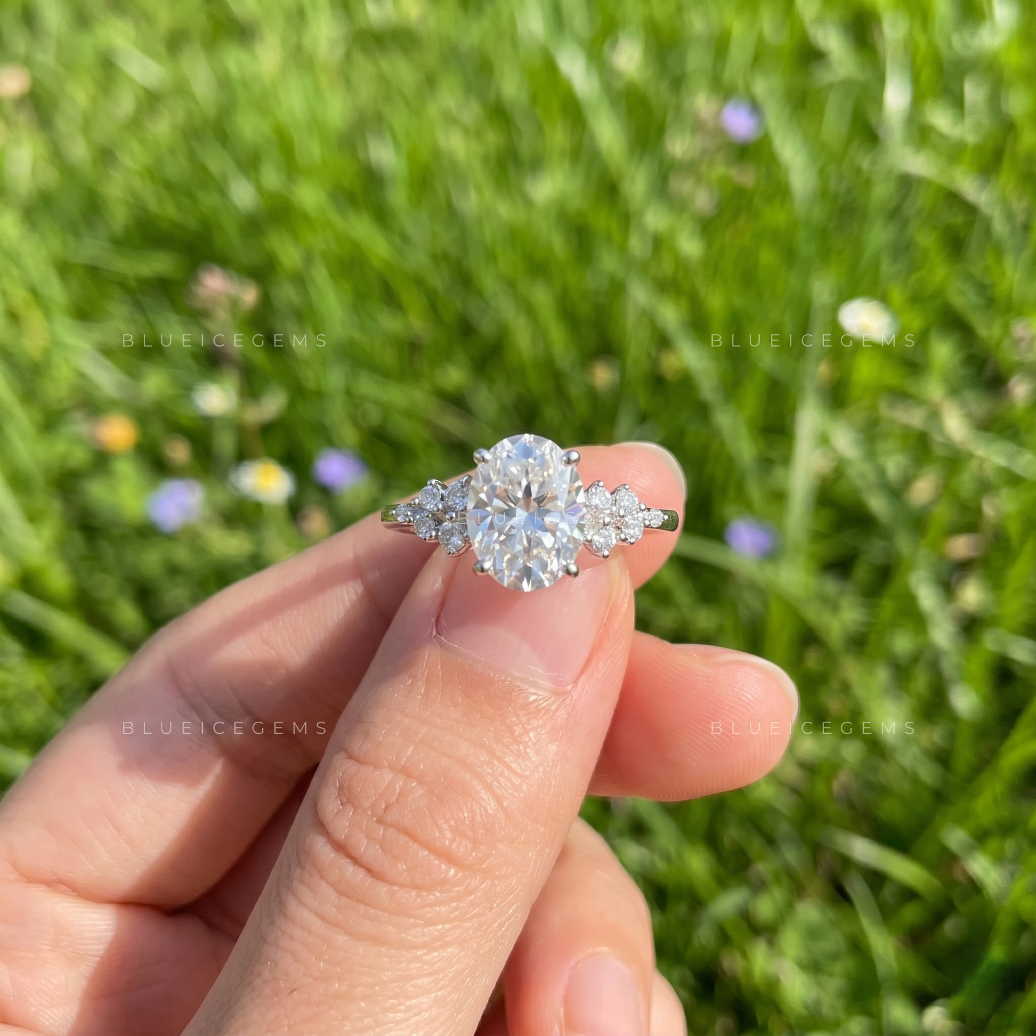 Alora Oval Cut Classic Solitaire Engagement Ring
