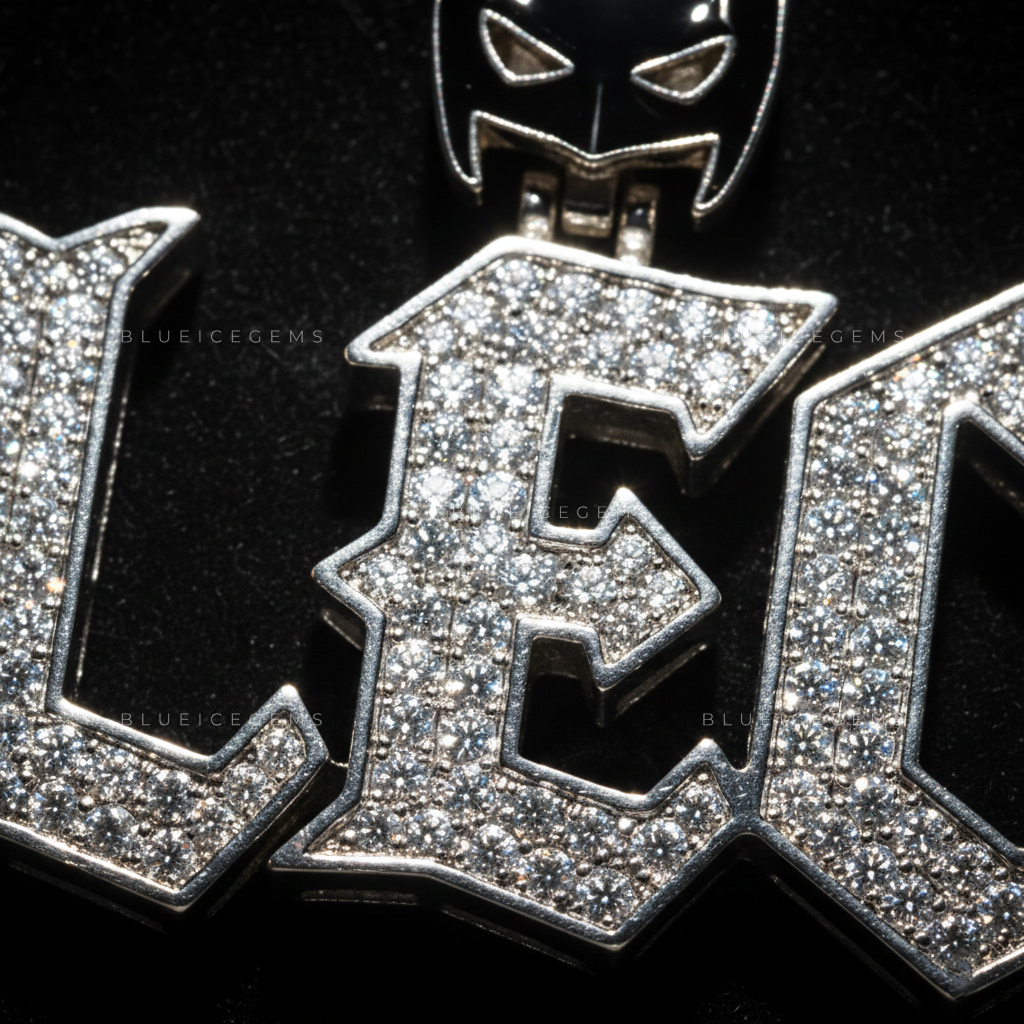 The "LEO" Dark Knight: Gothic Block Script & Onyx Batman Bail Sovereign