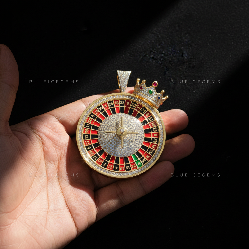 The High-Roller Roulette: Crowned Crimson & Emerald Gaming Sovereign