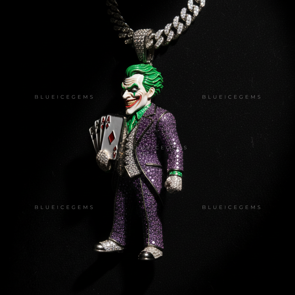 The Clown Prince: Amethyst-Flooded Joker & Diamond Aces Sovereign