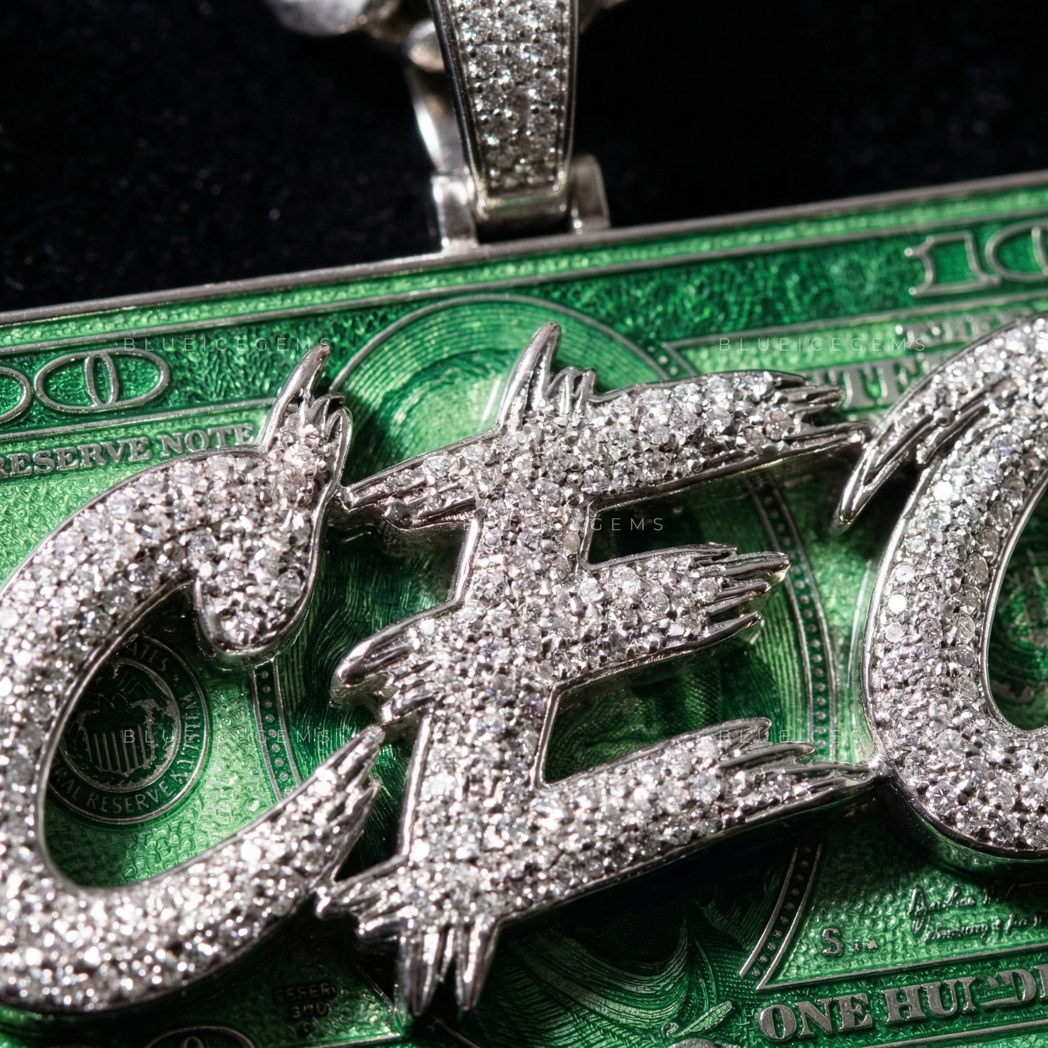 The "CEO" Ledger: Shattered-Ice Script & High-Stakes Greenback Sovereign