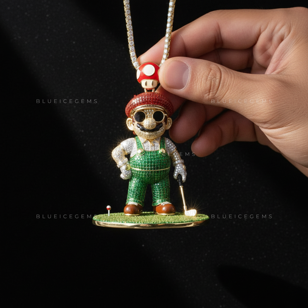 The "SUPER" Links: Emerald Overalls & Ruby-Crested Golfer Sovereign