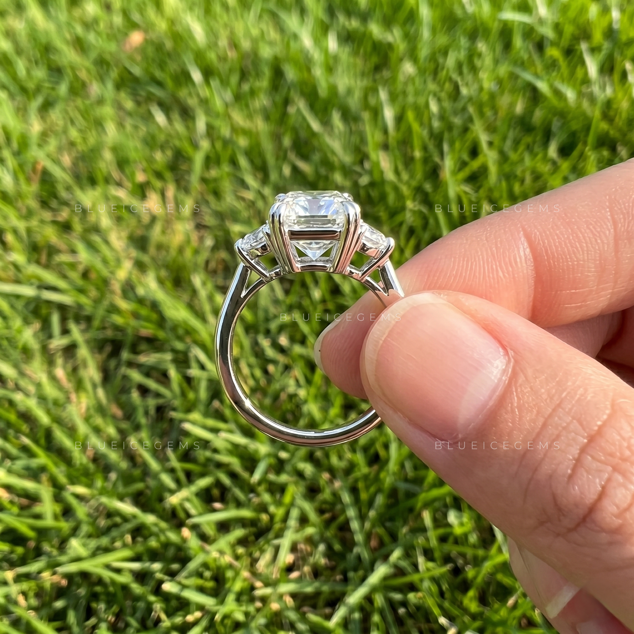 The "Grand Manor" Emerald & Round Trilogy: Sophisticated Luxe