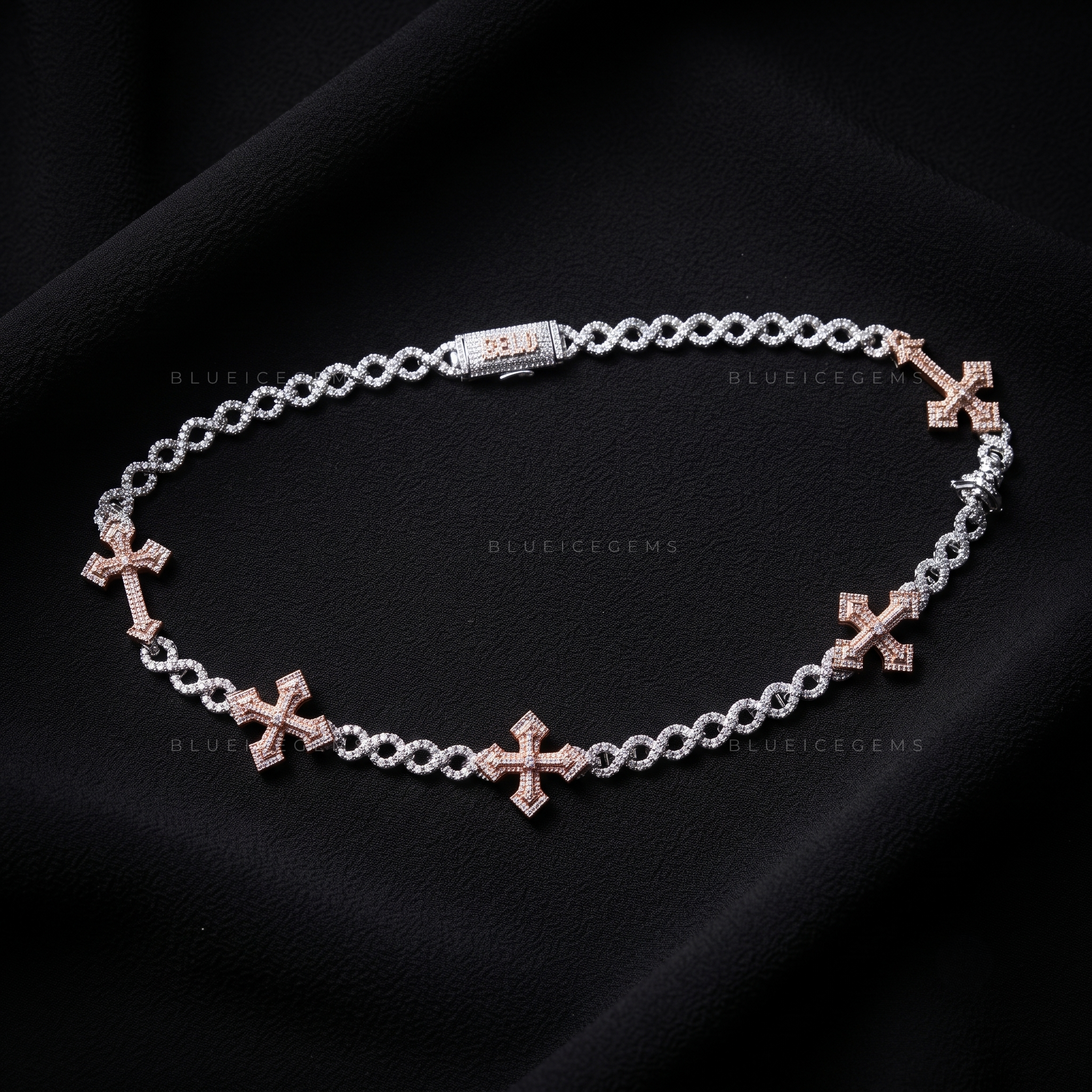 Crossbound Infinity Link Chain