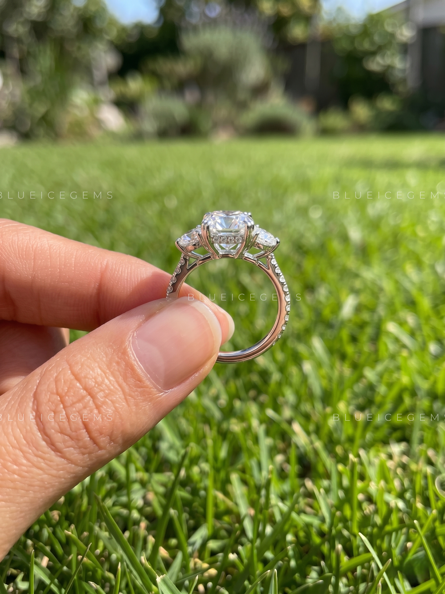The "Grandeur Trilogy" Cushion Halo: A Dramatic 3CT Masterpiece