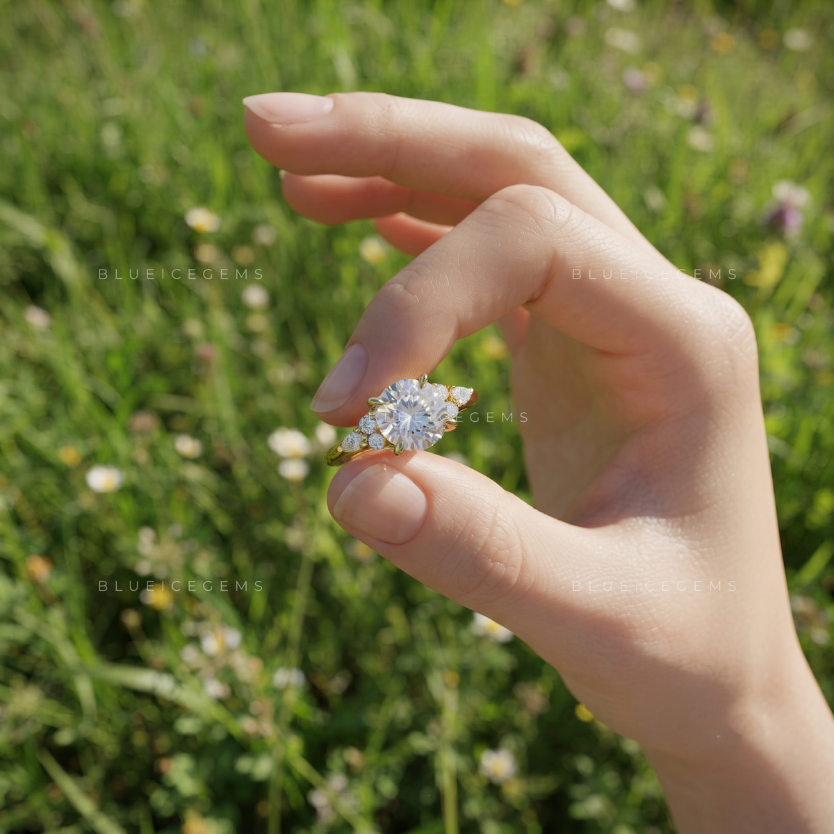 Solenne Portuguese Cut Latin-Inspired Engagement Ring