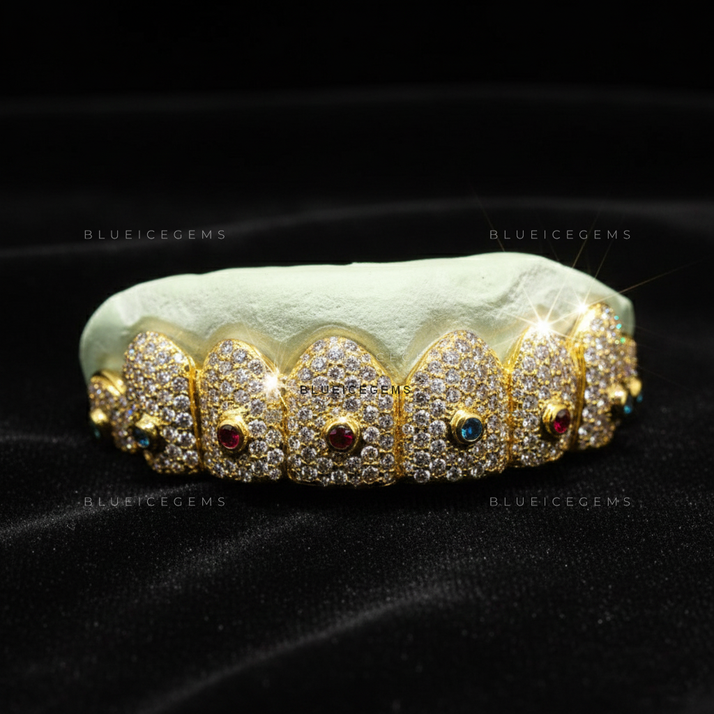 Celestial Rainbow Flood Grillz