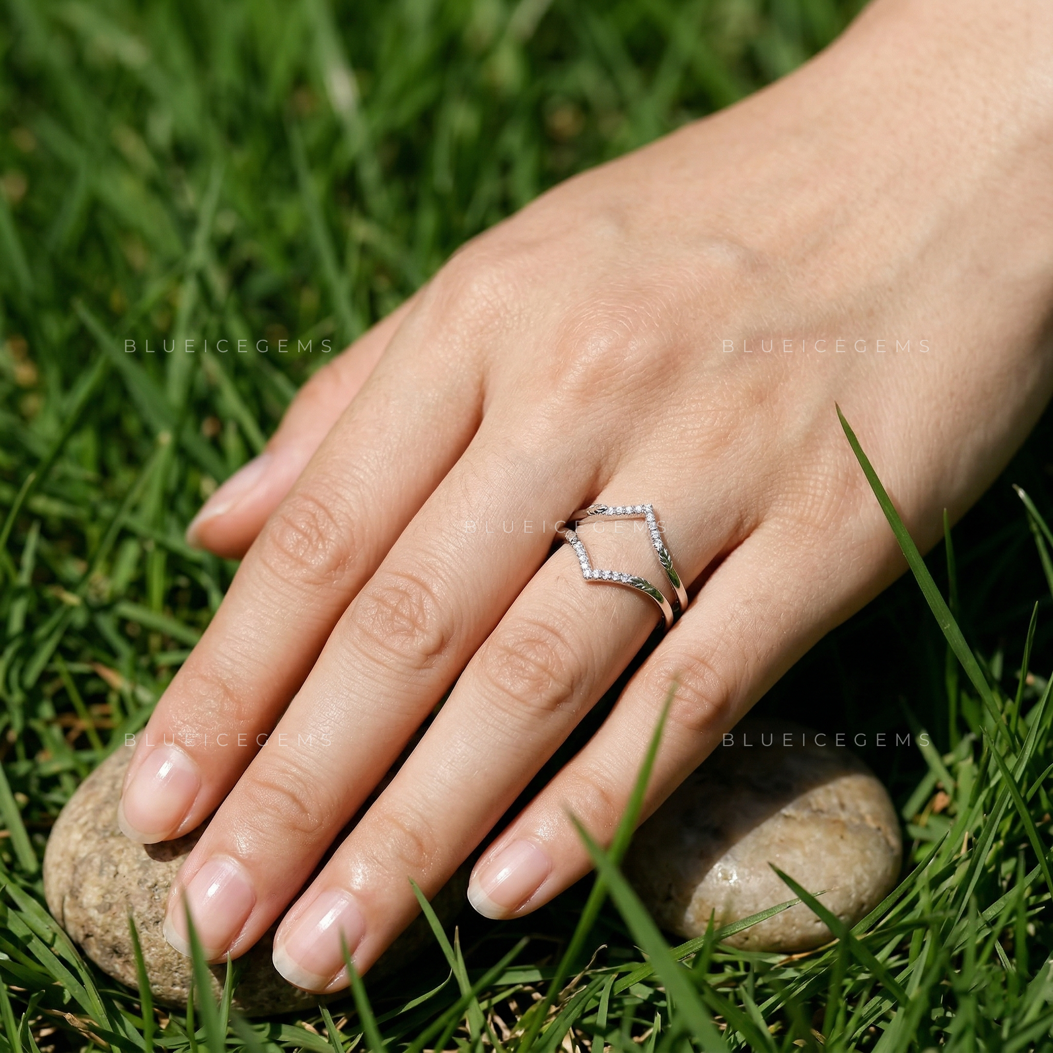 Eternal Shimmer Round Brilliant Full Eternity Band