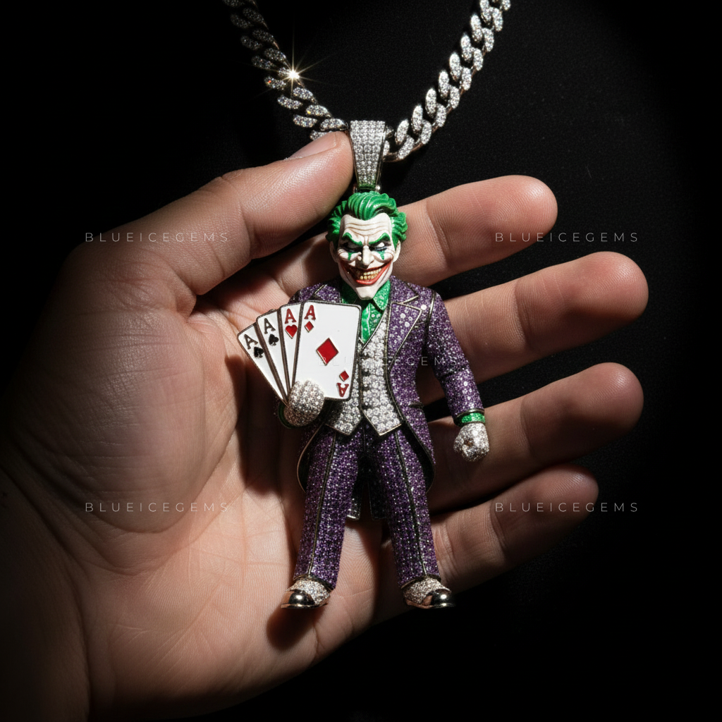 The Clown Prince: Amethyst-Flooded Joker & Diamond Aces Sovereign