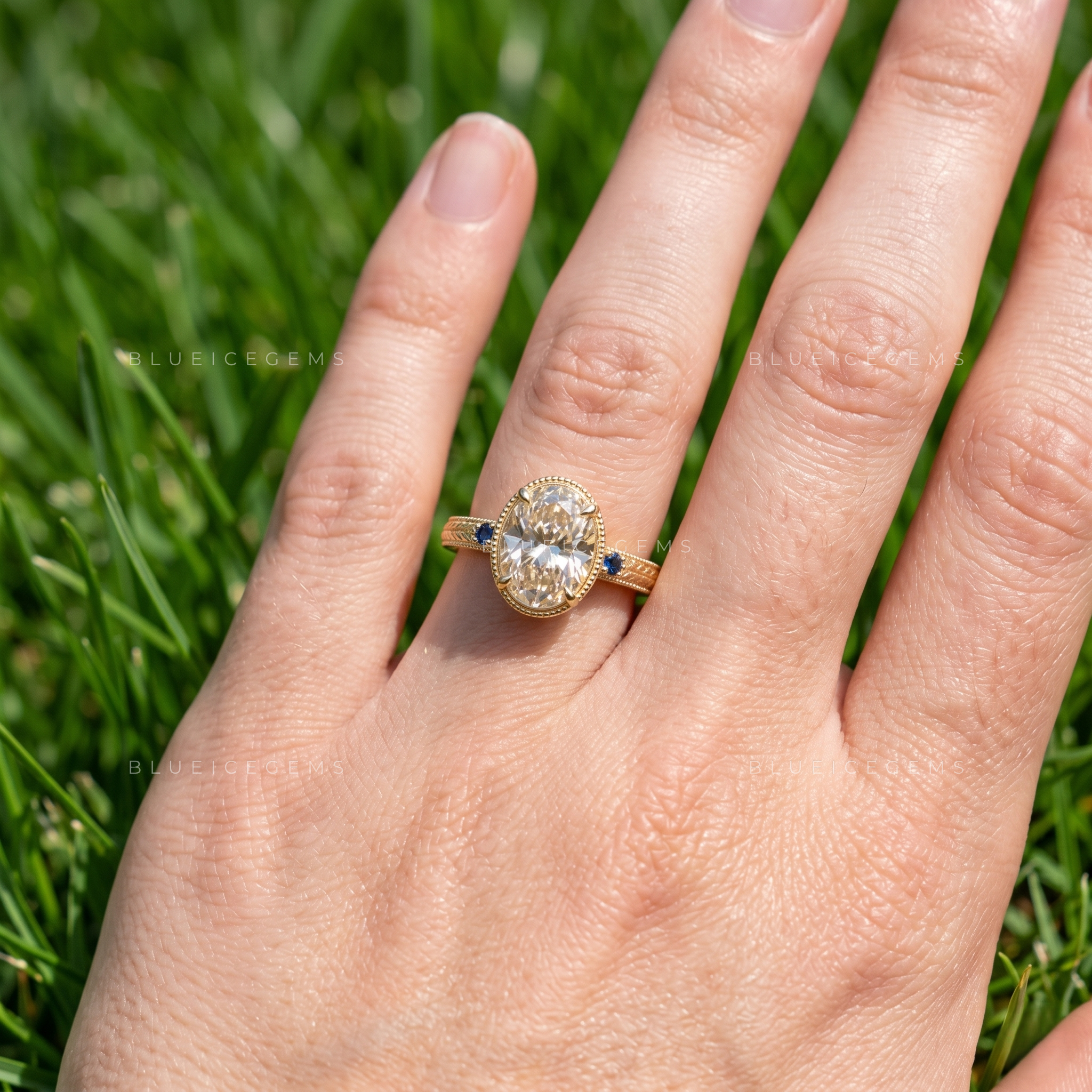 Eternal Elegance Oval Cut Solitaire Engagement Ring
