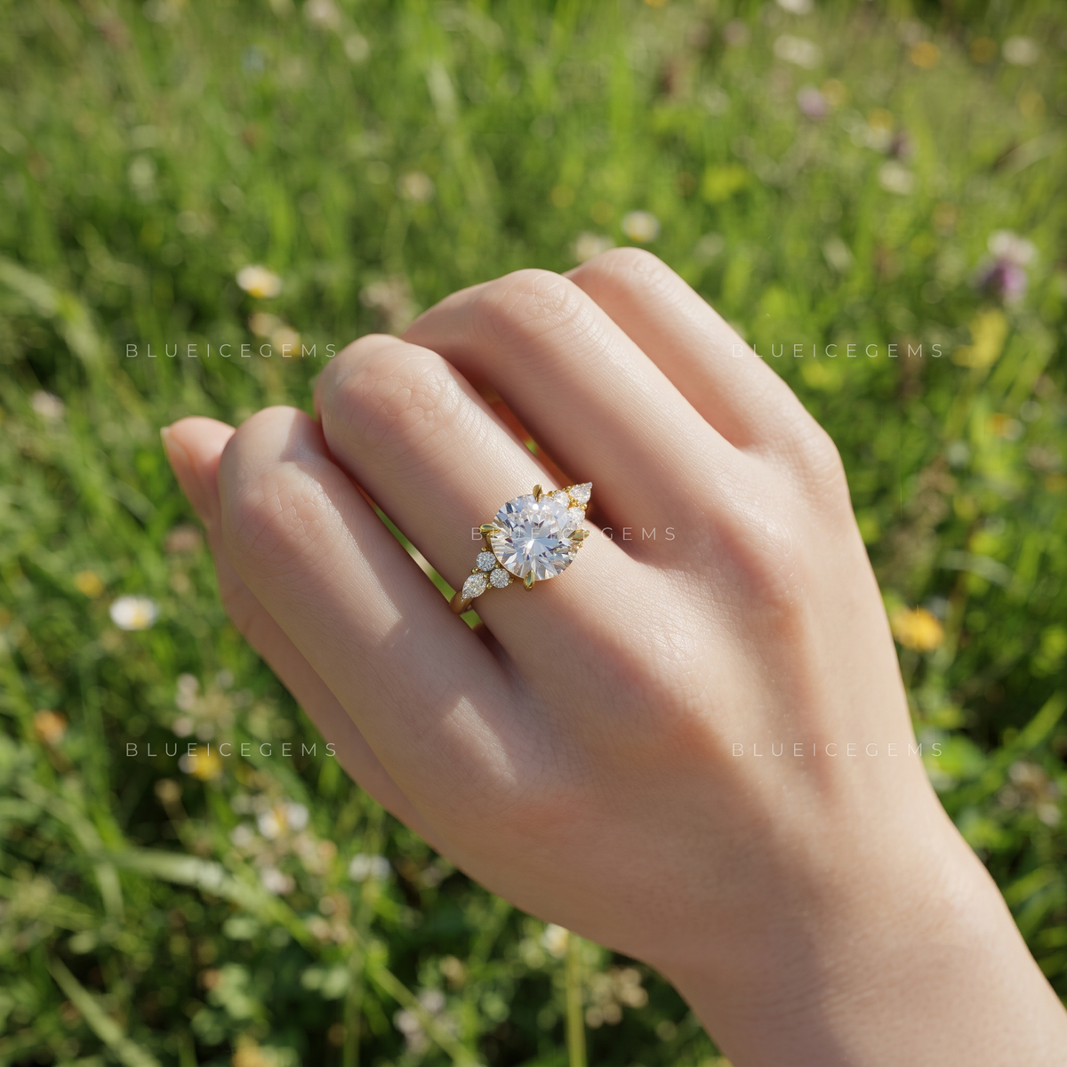 Solenne Portuguese Cut Latin-Inspired Engagement Ring