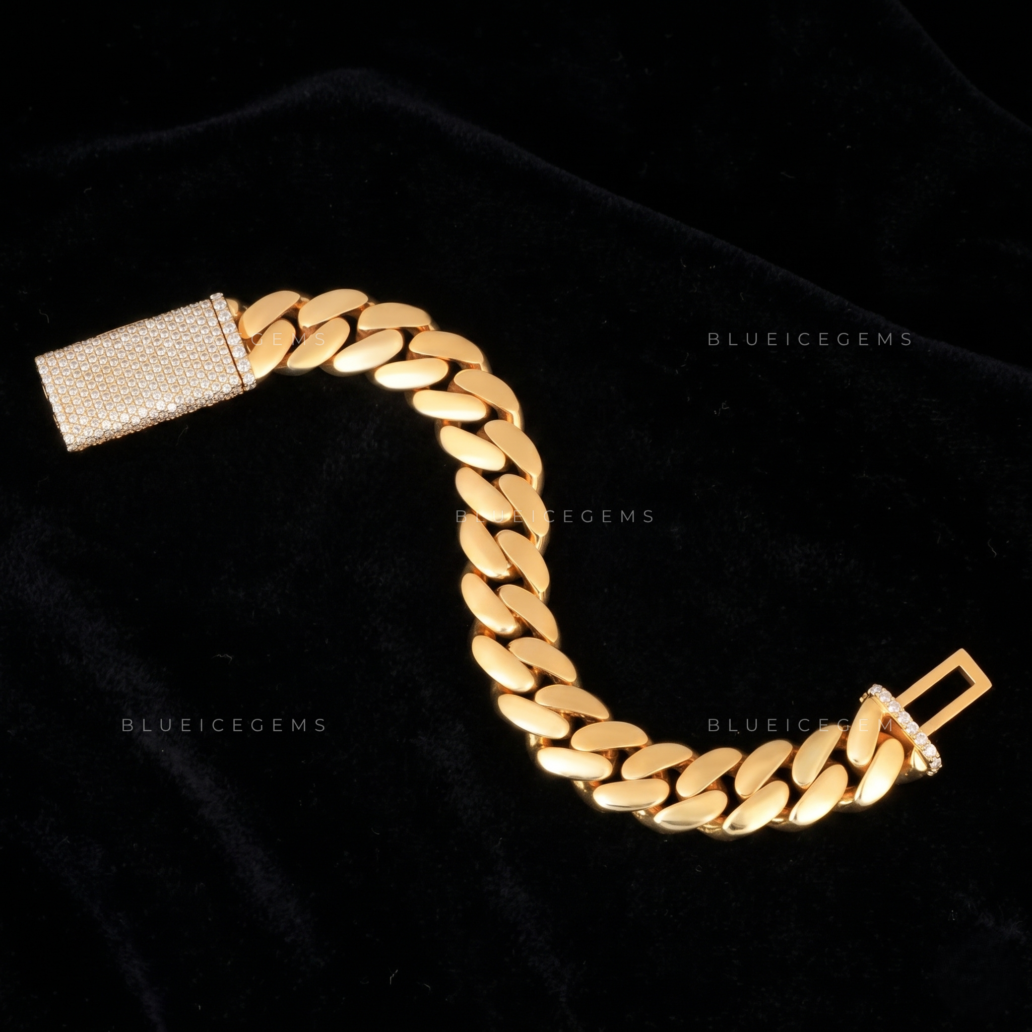 Golden Frost Heavyweight Iced Cuban Statement Link