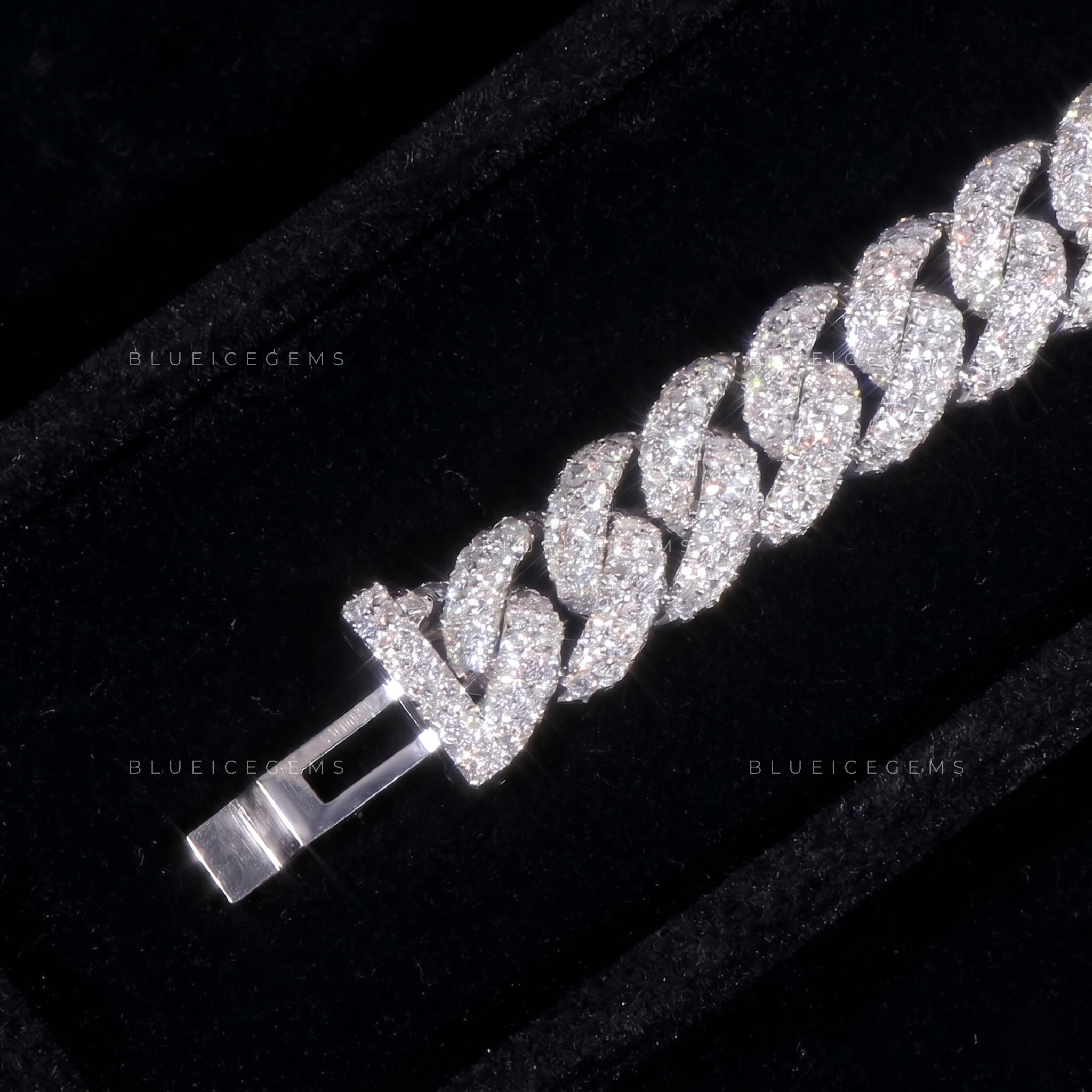 Iced Out 16mm Cuban Link Bracelet