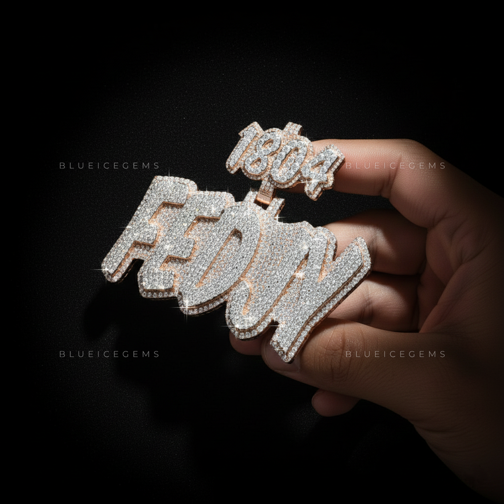 The "FEDJY" 1804 Heritage: Multi-Layered Bubble Script & Custom Number Bail