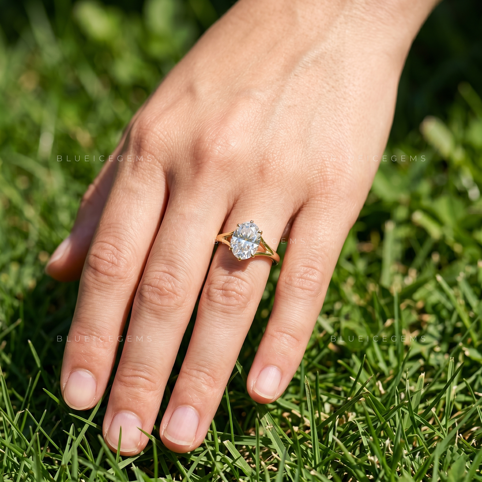 Infinite Brilliance Oval Cut Ultra-Classic Solitaire Engagement Ring