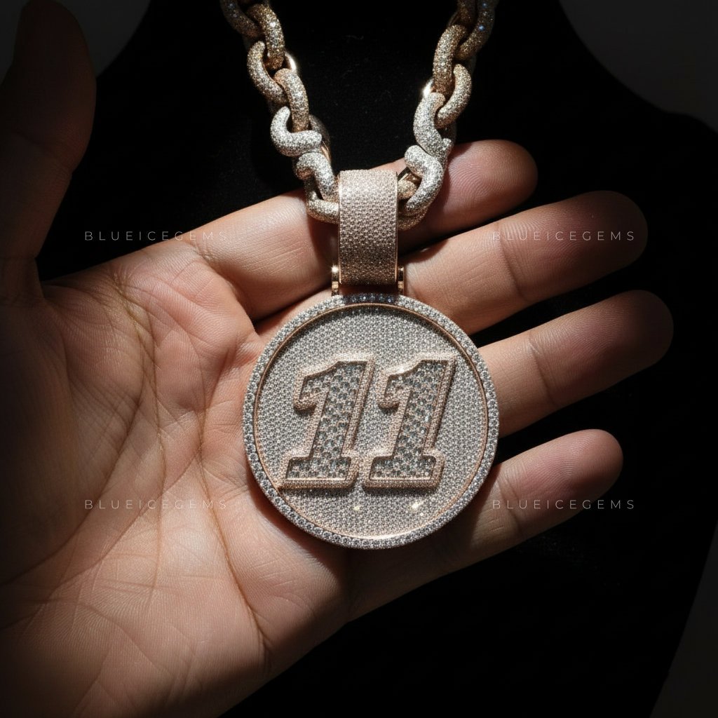 The "11" Prime: Rose Gold Circular Shield & Diamond Inlay Sovereign