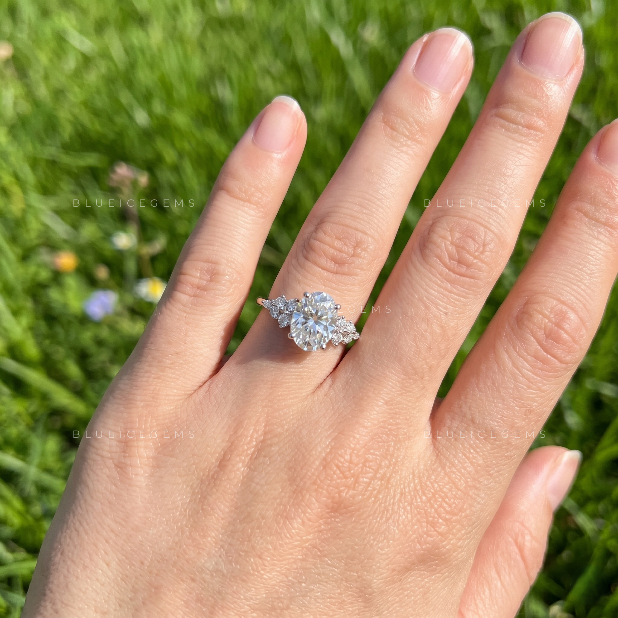 Alora Oval Cut Classic Solitaire Engagement Ring