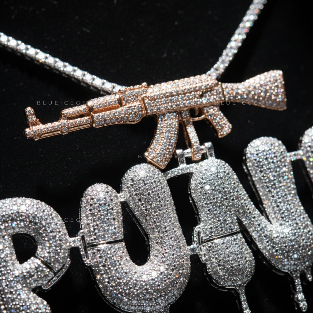 The "PUNK" AK-47 Arsenal: Drip-Effect High-Velocity Statement Pendant