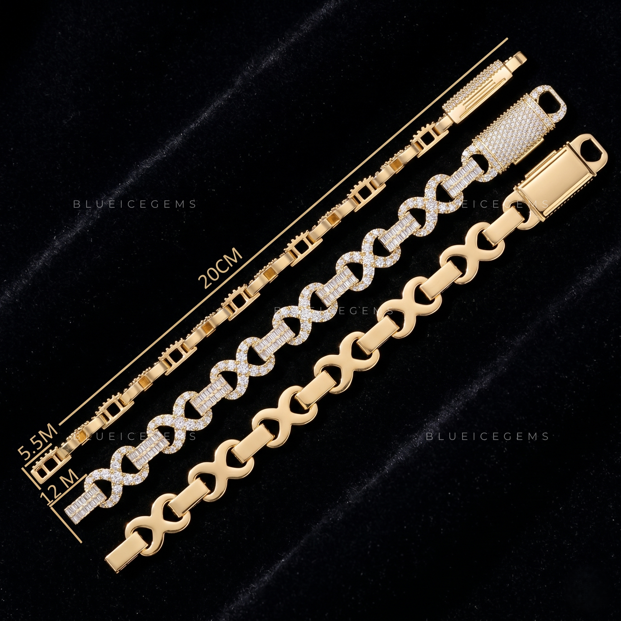 Structural Radiance Baguette & Round-Cut Infinity Masterpiece