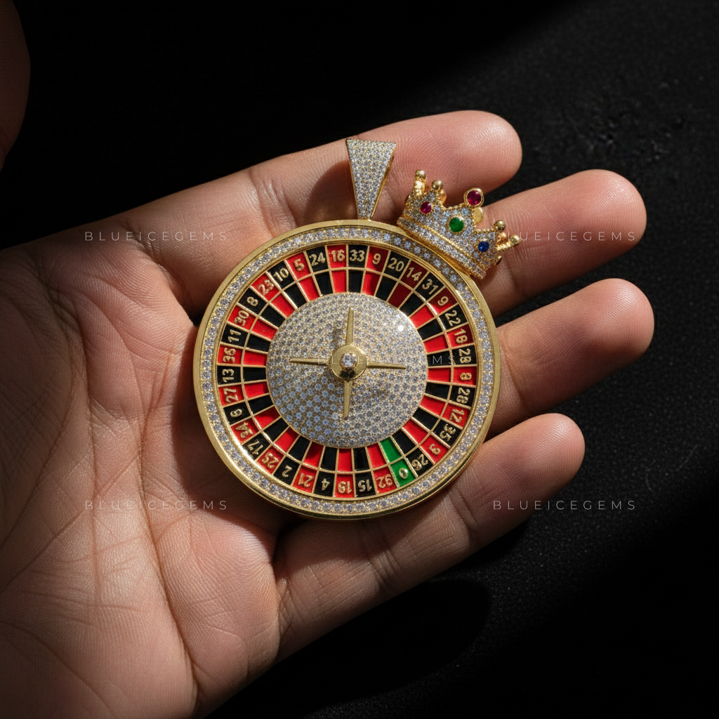 The High-Roller Roulette: Crowned Crimson & Emerald Gaming Sovereign