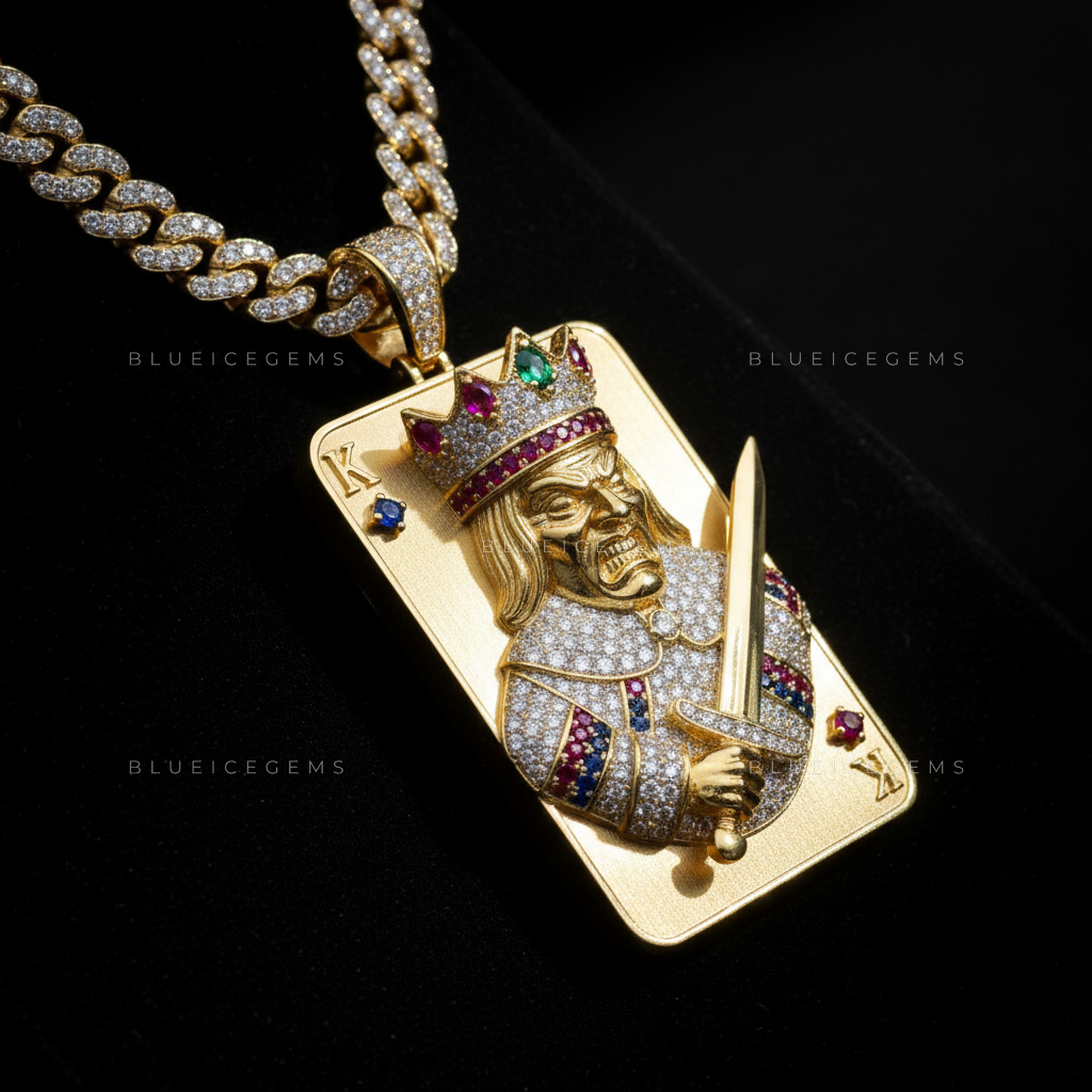 The King of Diamonds: Royal Sovereign Deck & Gemstone Imperial Crest