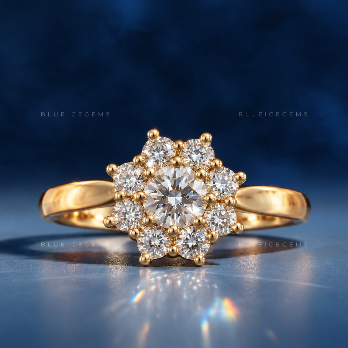 Eternity Sparkle Round Cut Seven Stone Band