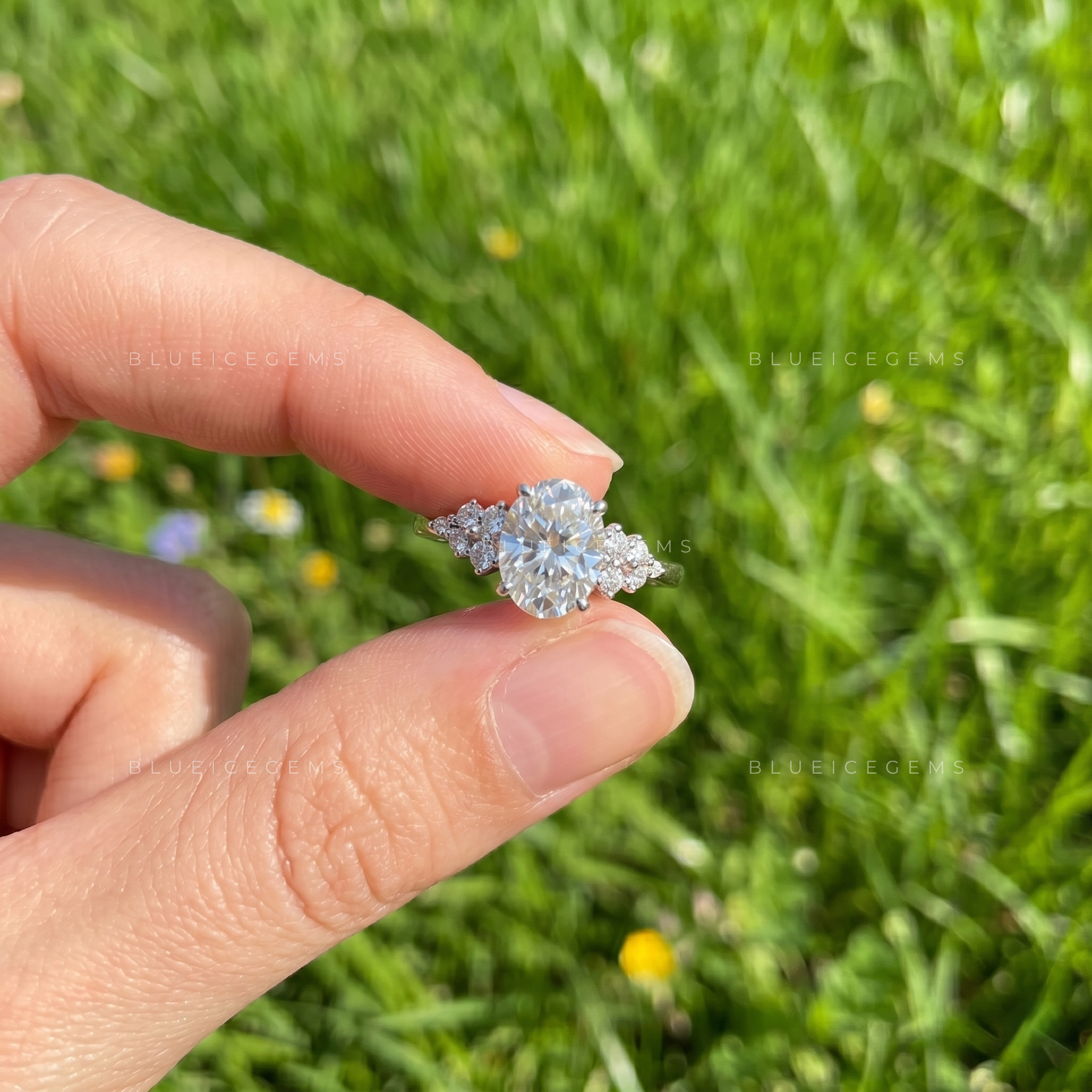 Alora Oval Cut Classic Solitaire Engagement Ring