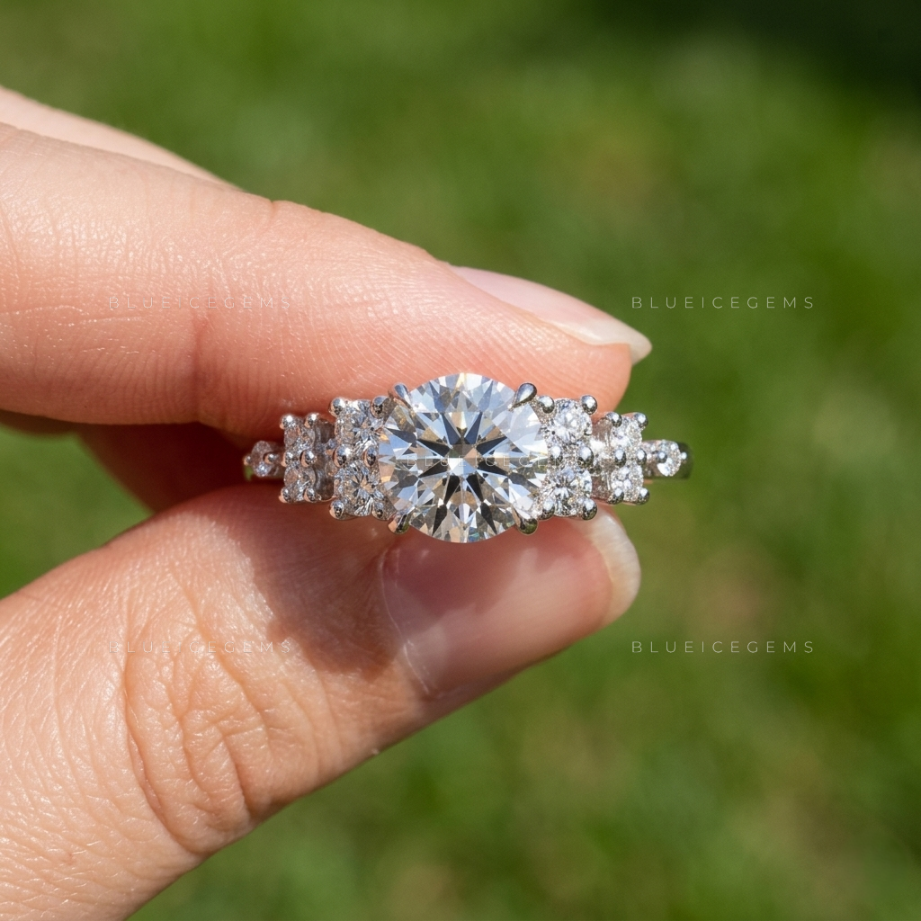 Cluster Delicate Keepsake Proposal Statement Band
