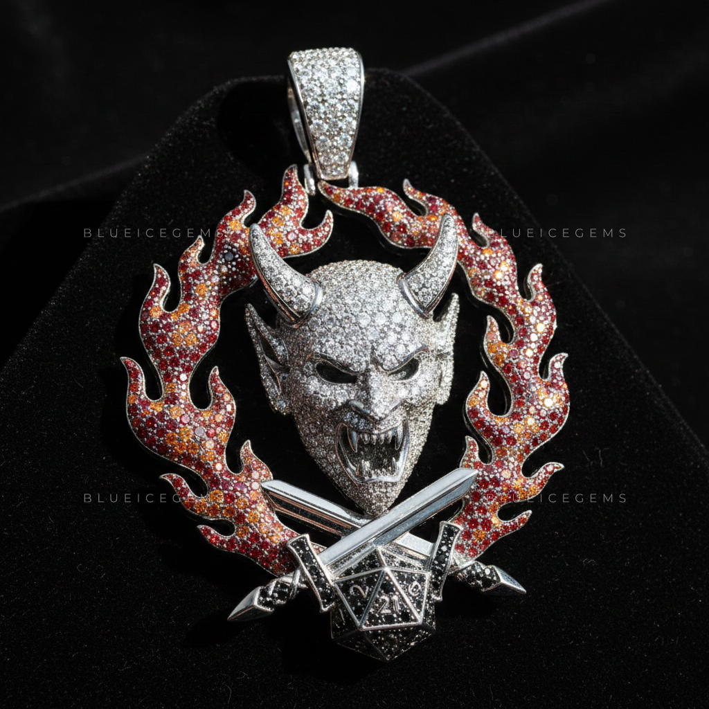 The Infernal Vanguard: Crimson Flame Wreath & Diamond Demon Sovereign