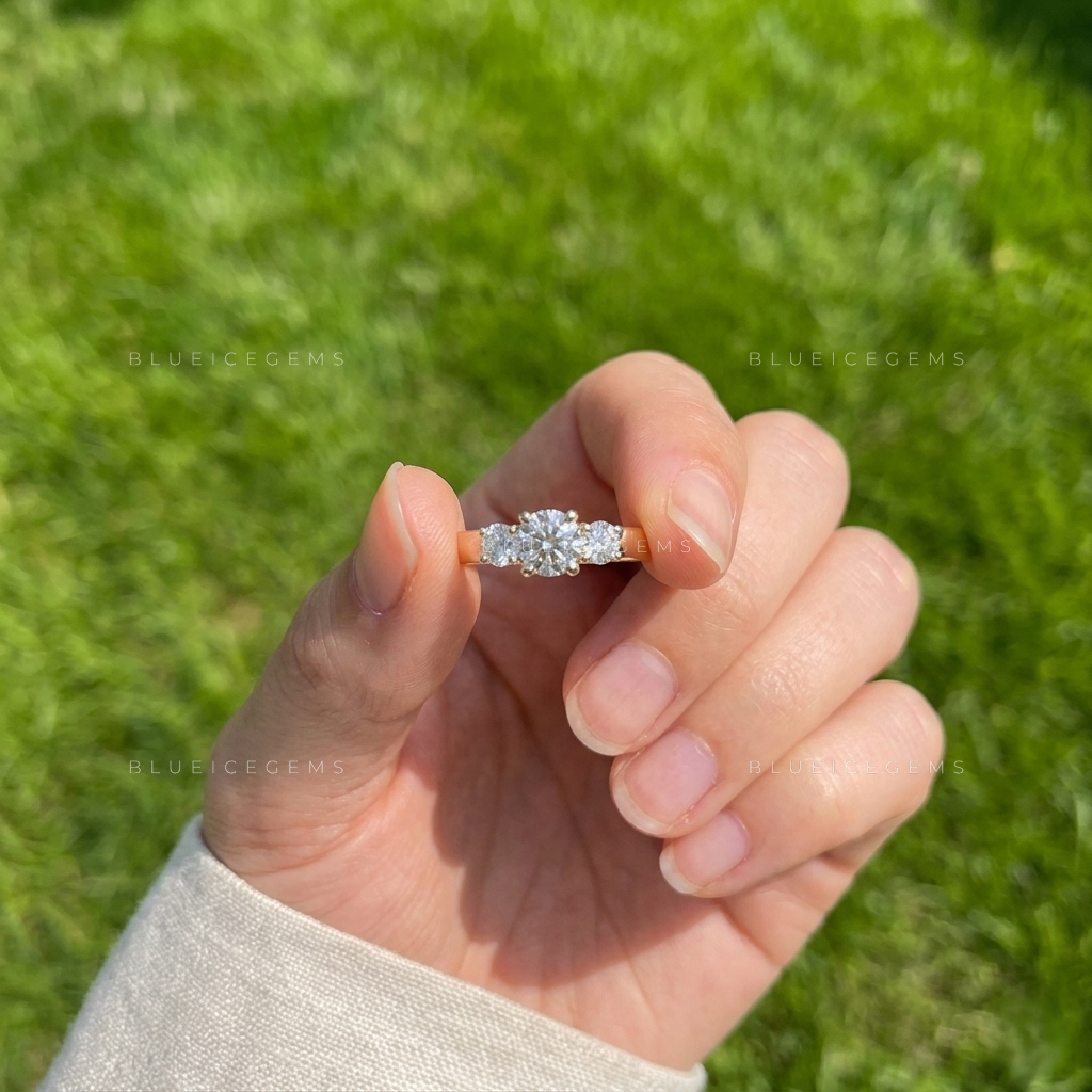 Artistic Mixed-Metal Round Diamond Anniversary Heirloom Ring