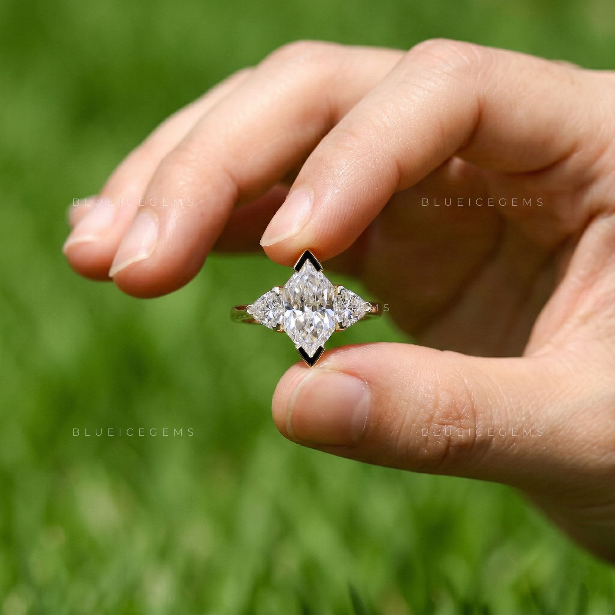 The "Ethereal Statement" Dutch Marquise Trio: A Modern Heirloom for the Bold Romantic