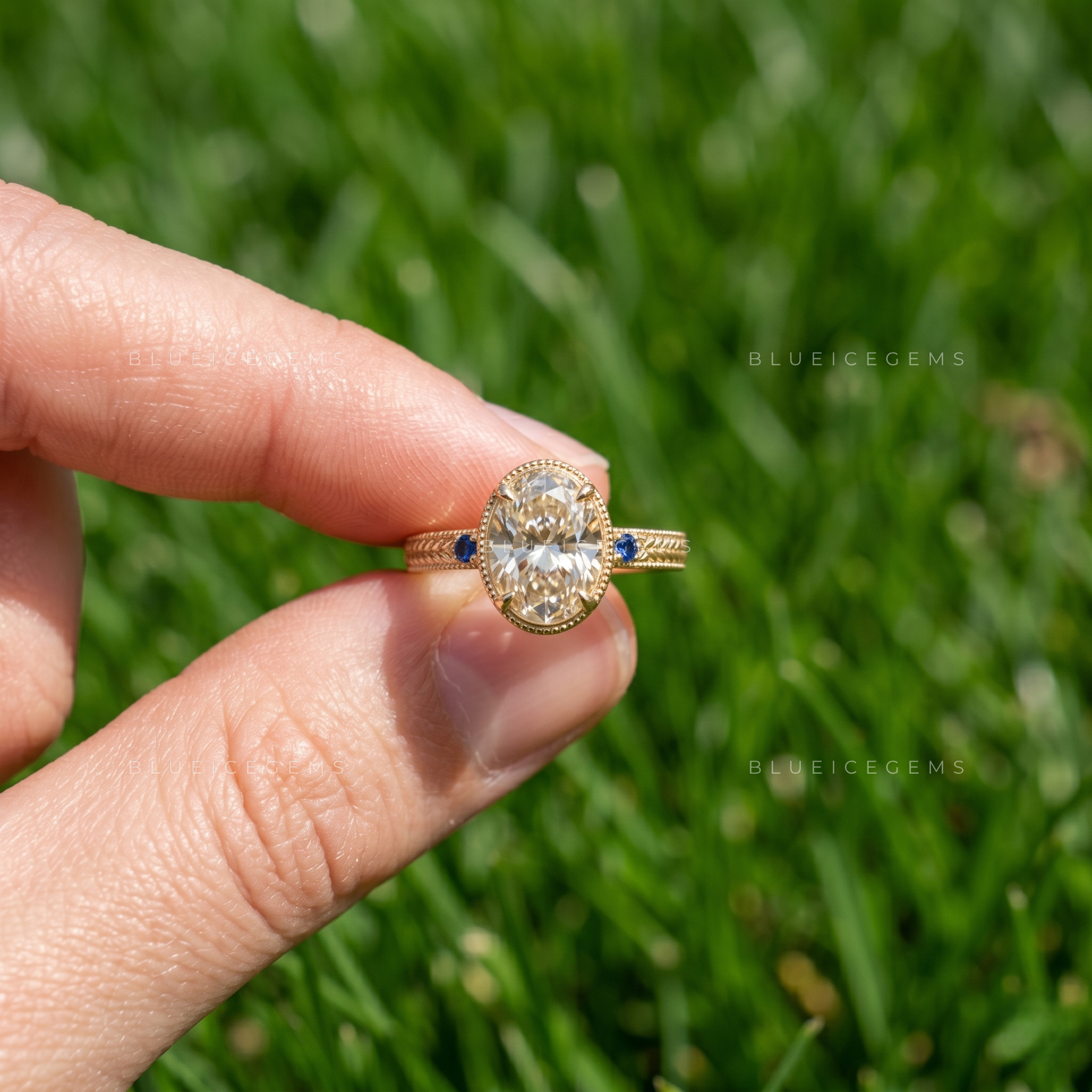 Eternal Elegance Oval Cut Solitaire Engagement Ring