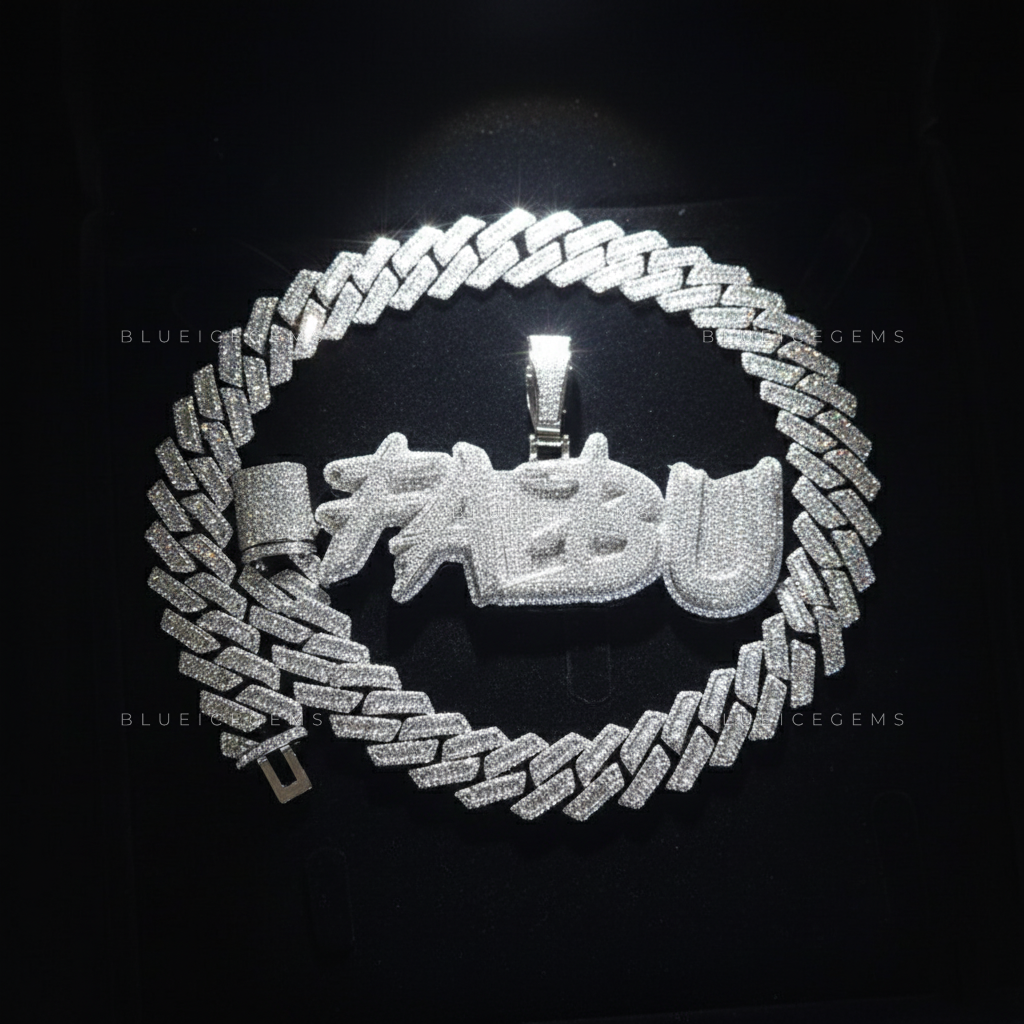 "FABU" Custom Graffiti Script Pendant
