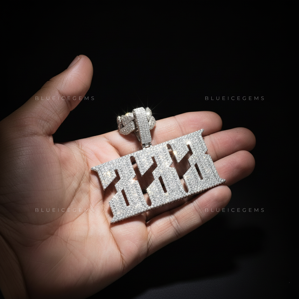 The "333" Jackpot: High-Velocity Industrial Block & Monochromatic Iced-Out Set