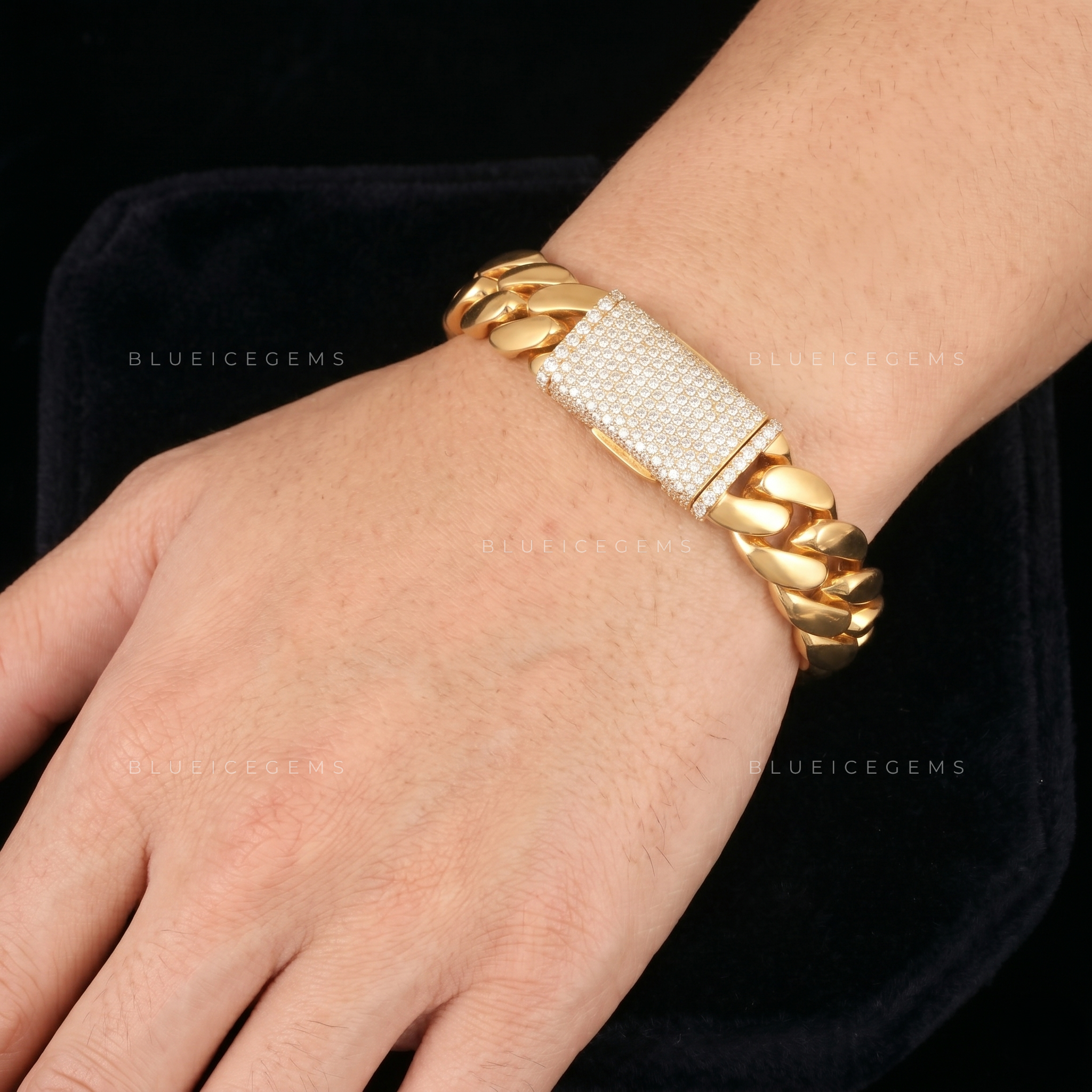 Golden Frost Heavyweight Iced Cuban Statement Link