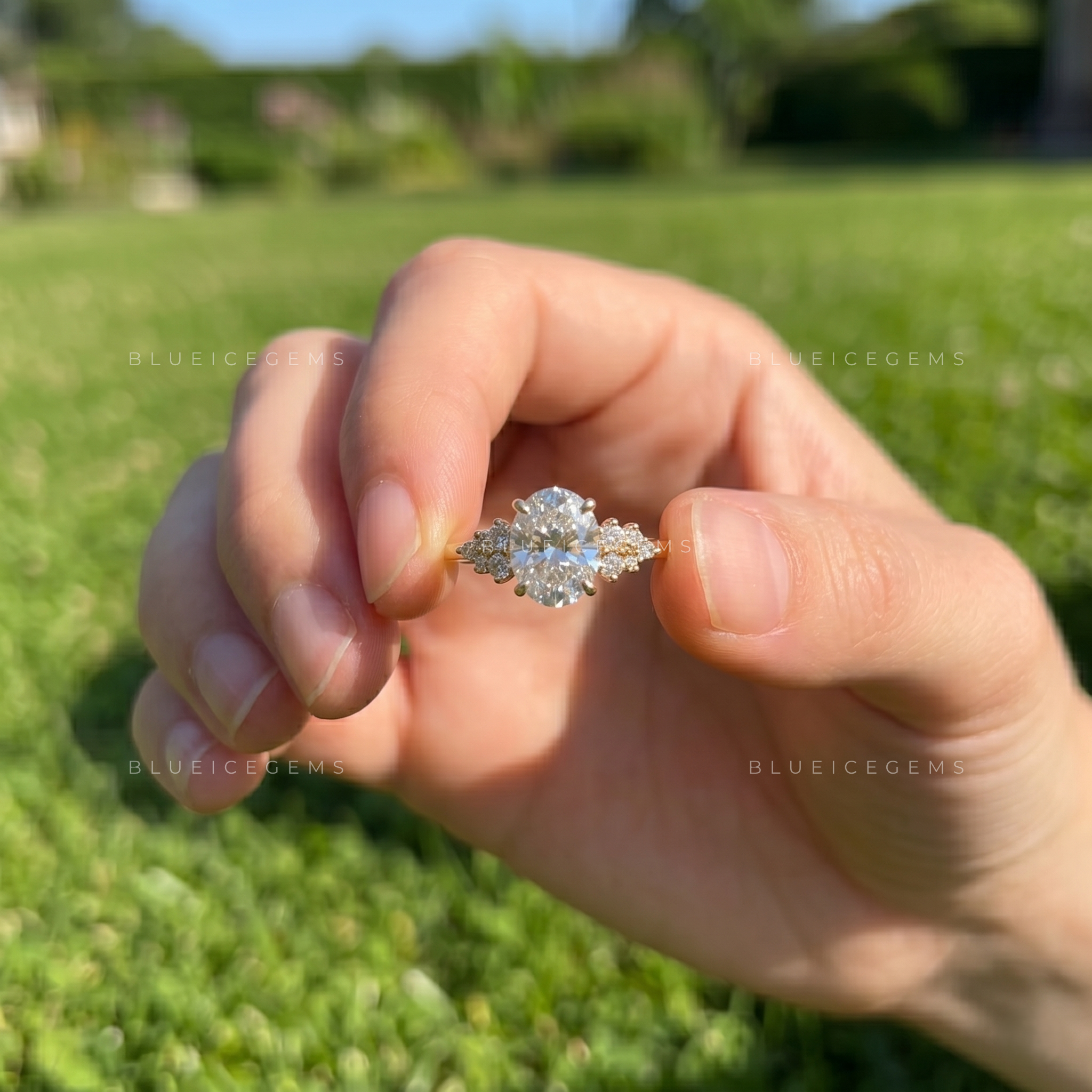 Timeless Allure Oval Cut Classic Solitaire Engagement Ring
