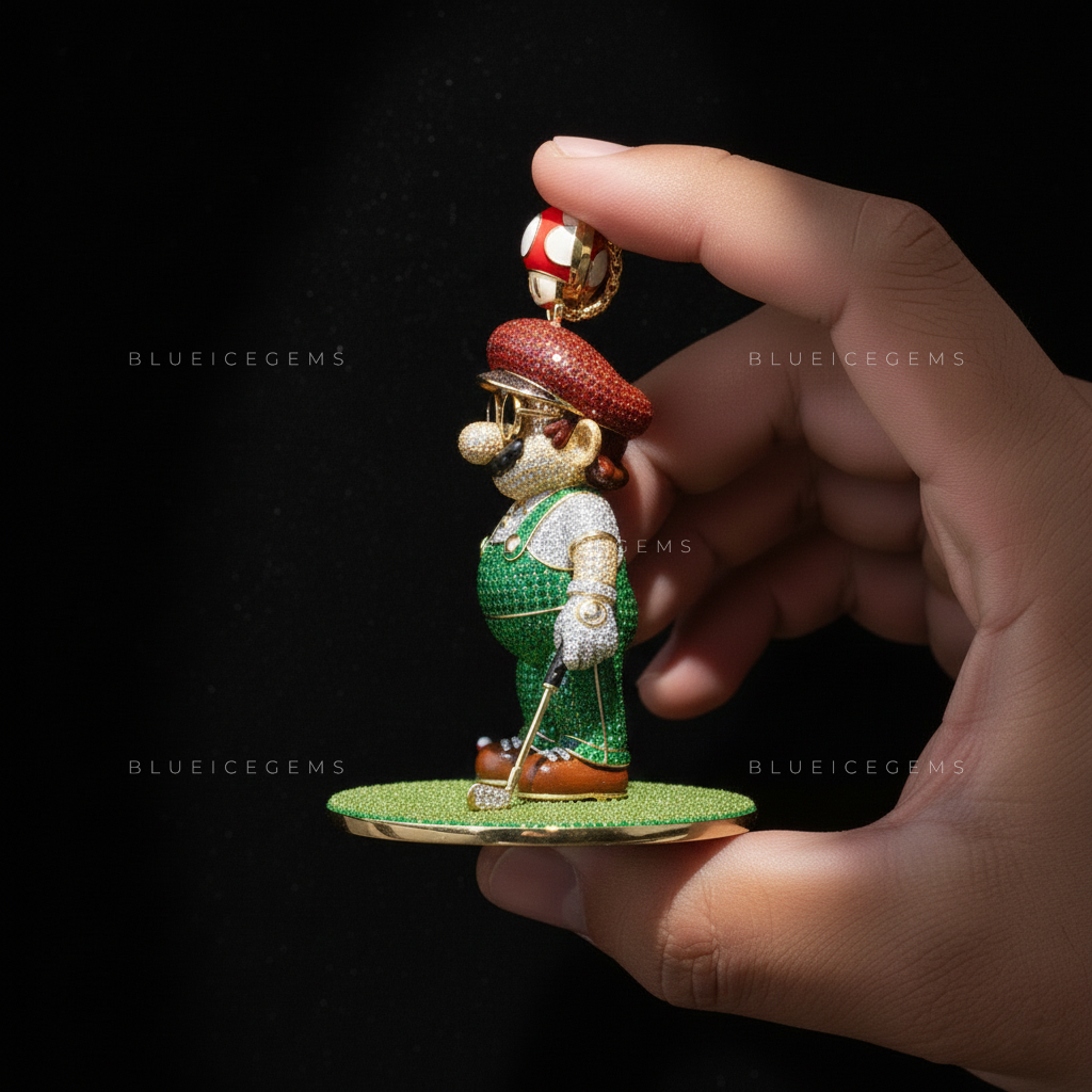 The "SUPER" Links: Emerald Overalls & Ruby-Crested Golfer Sovereign