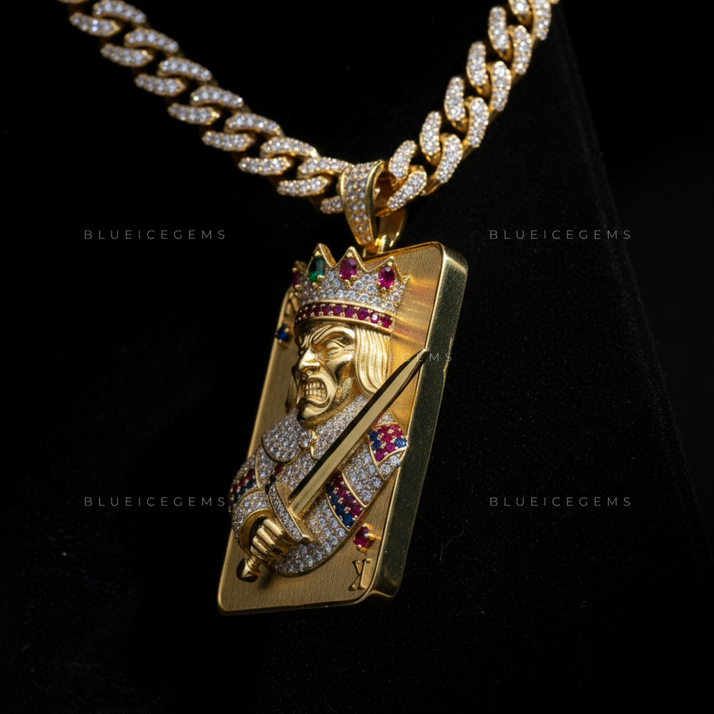 The King of Diamonds: Royal Sovereign Deck & Gemstone Imperial Crest