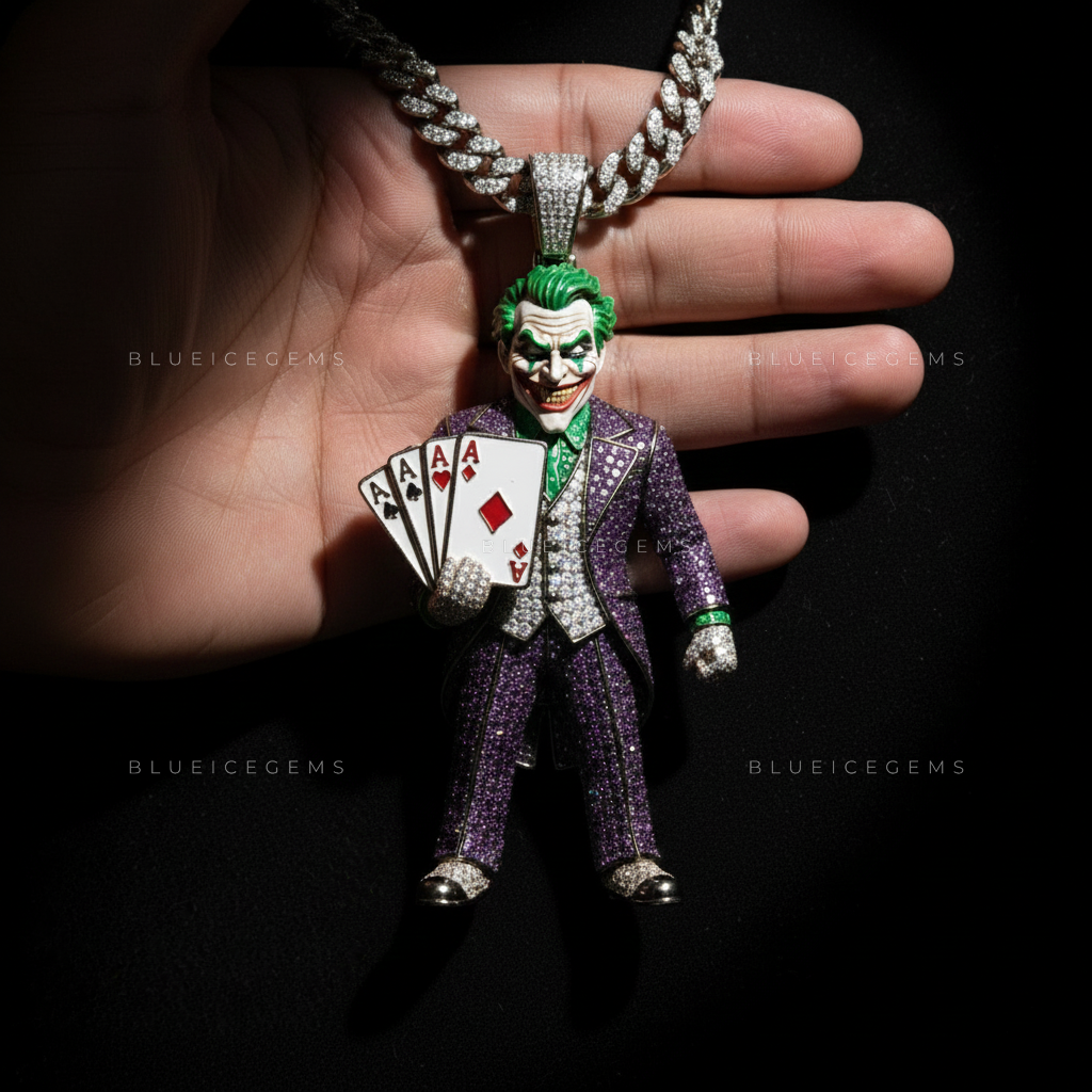 The Clown Prince: Amethyst-Flooded Joker & Diamond Aces Sovereign