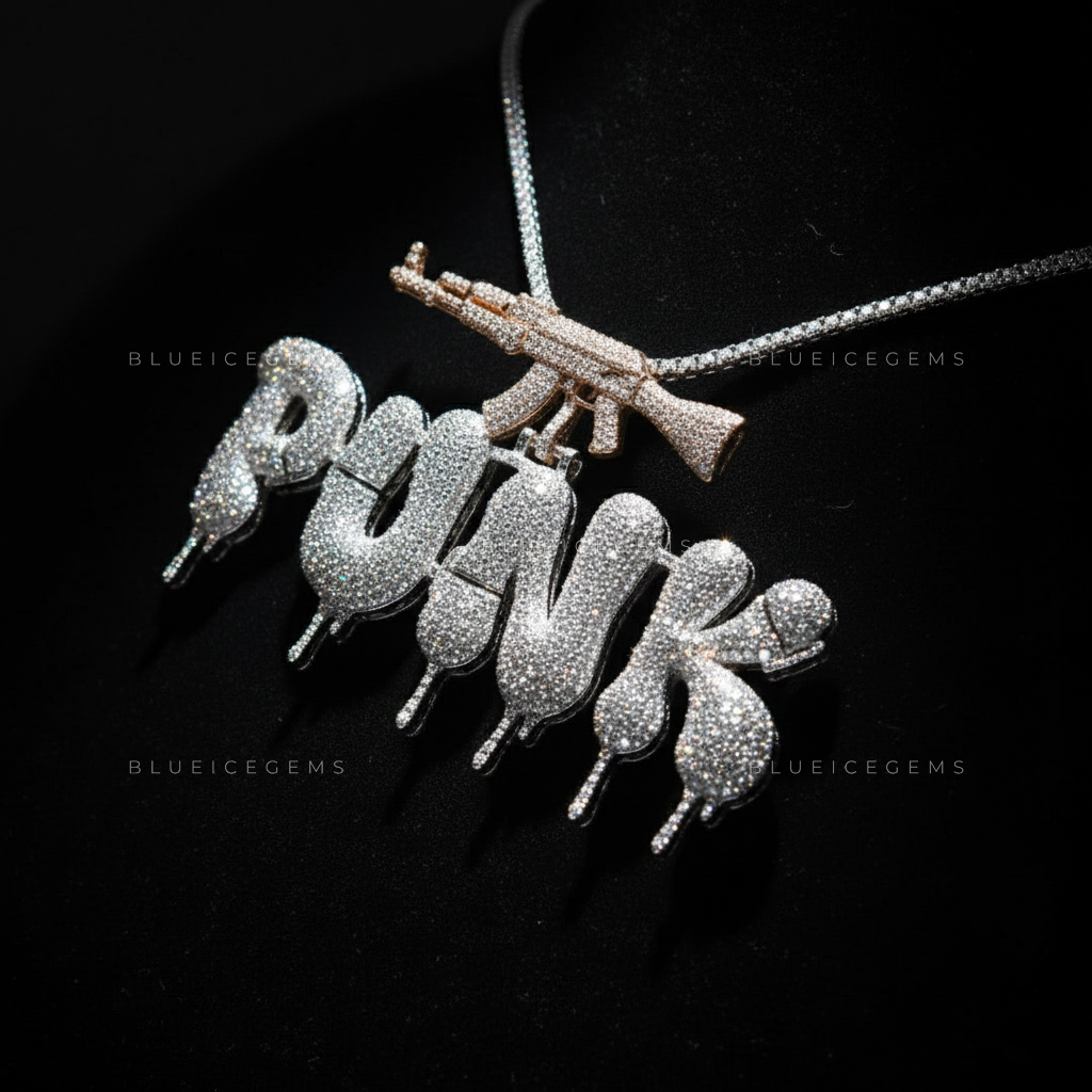 The "PUNK" AK-47 Arsenal: Drip-Effect High-Velocity Statement Pendant
