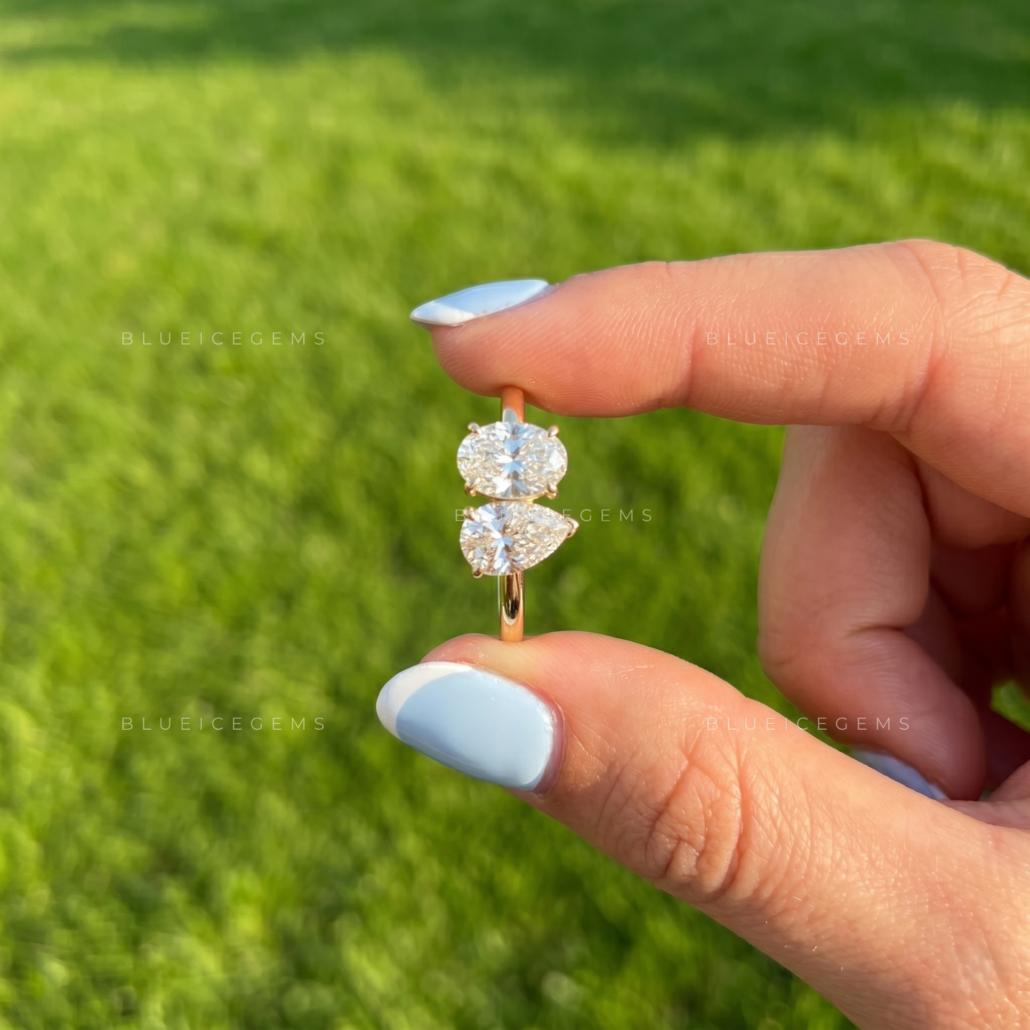 The "Modern Muse" Toi Et Moi: A Bold 3CT Two-Stone Icon