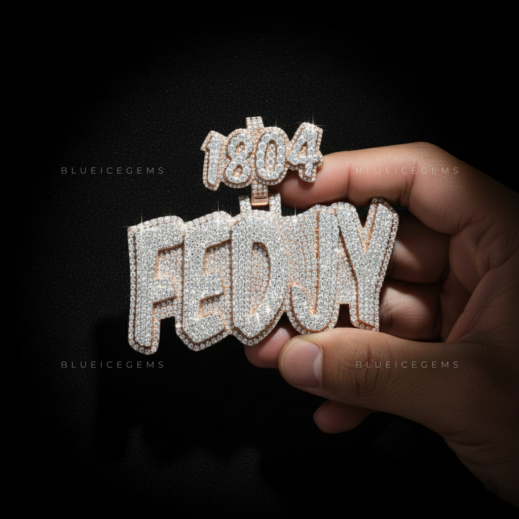 The "FEDJY" 1804 Heritage: Multi-Layered Bubble Script & Custom Number Bail