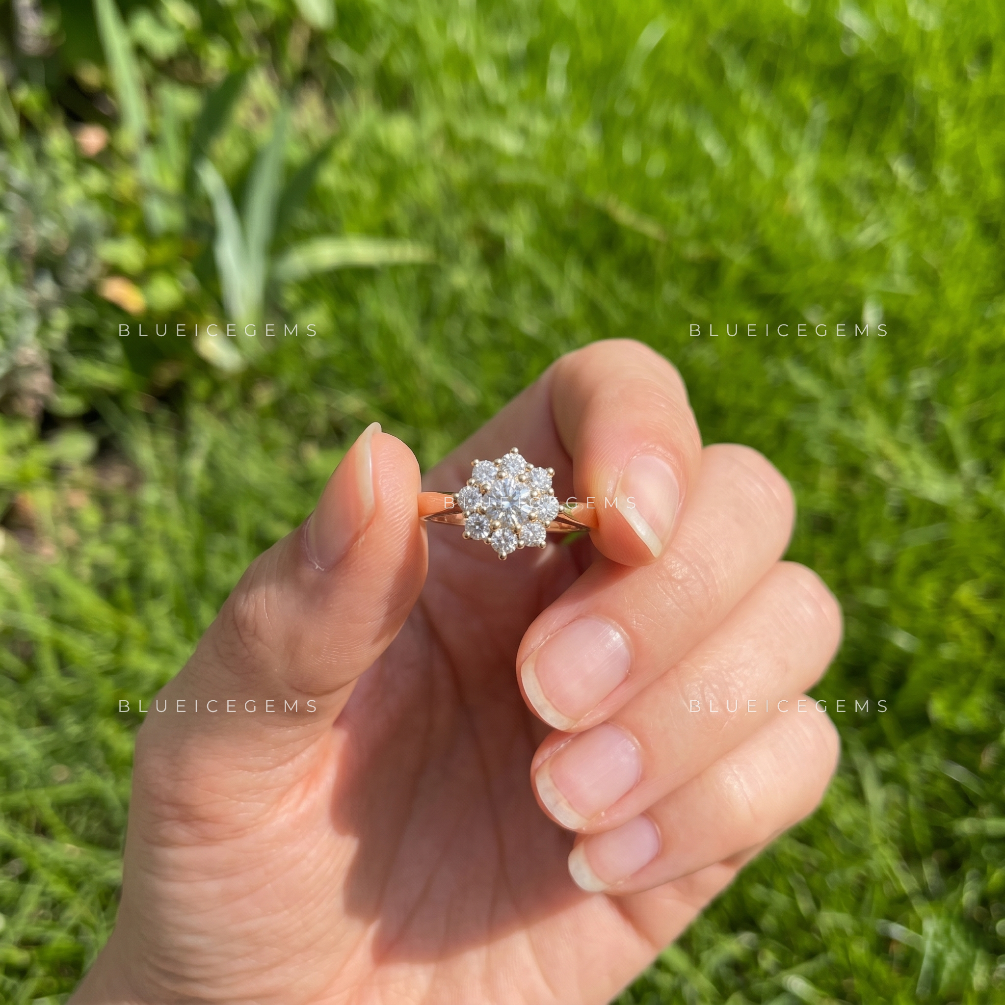Eternity Sparkle Round Cut Seven Stone Band